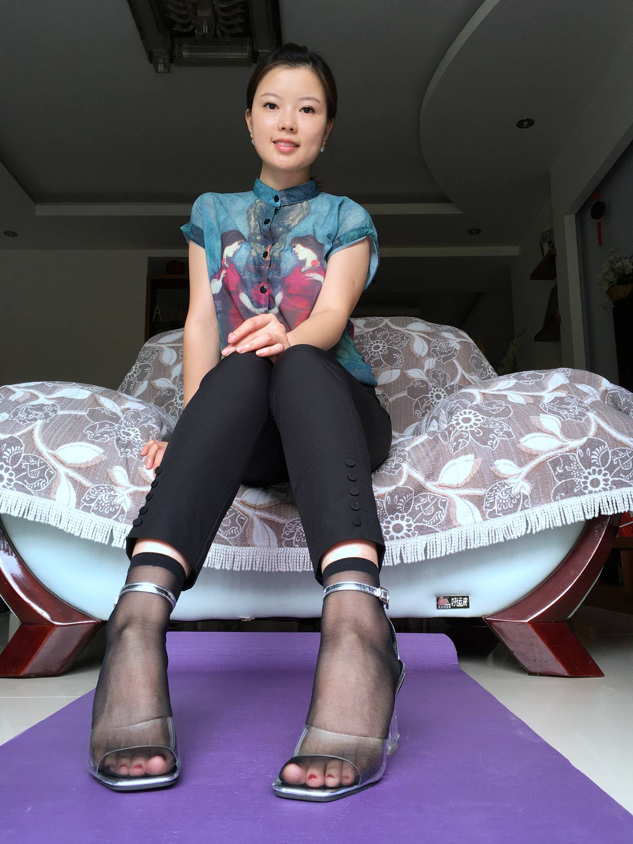 图片[25]-学妹校园寝室短丝系列042 夏丽[237P] – 速更版-美库