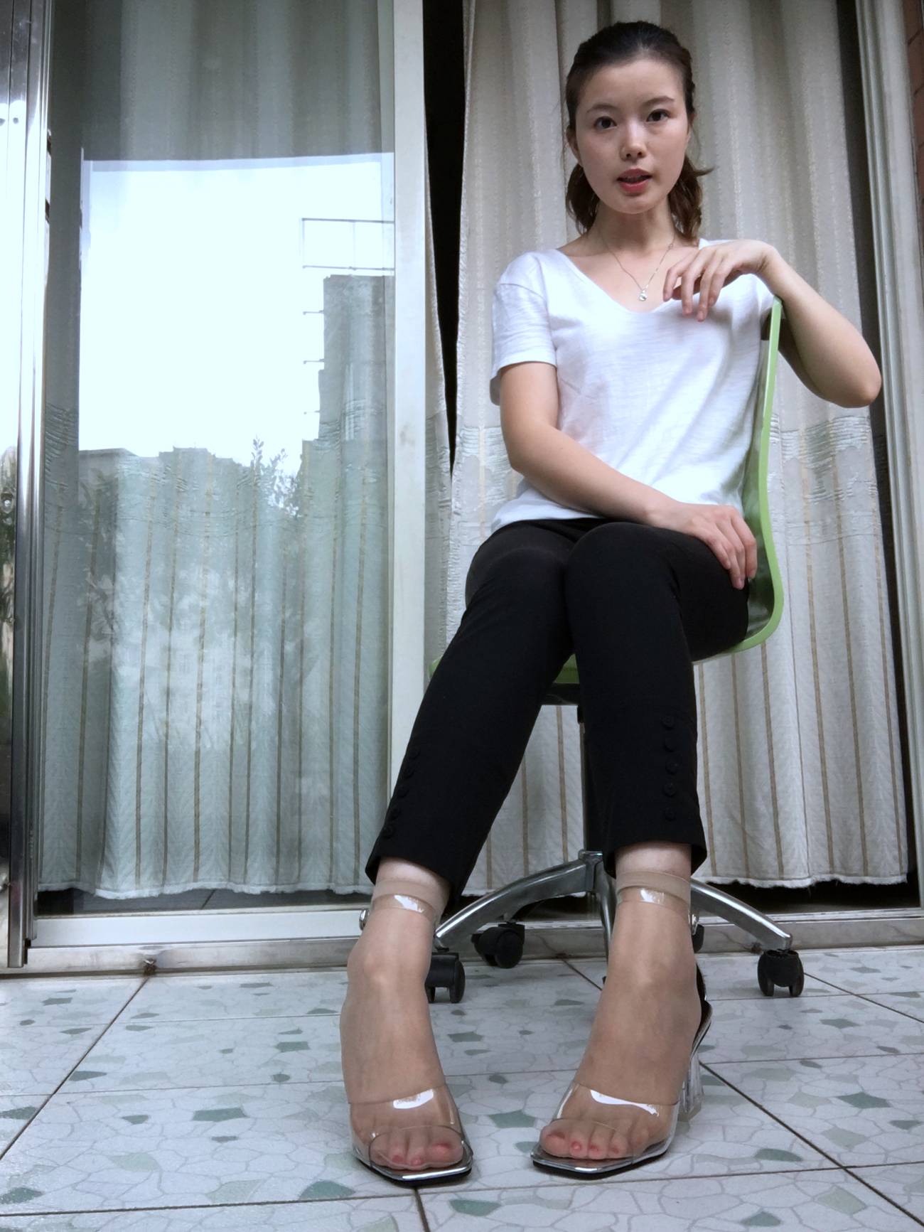 图片[51]-学妹校园寝室短丝系列042 夏丽[237P] – 速更版-美库