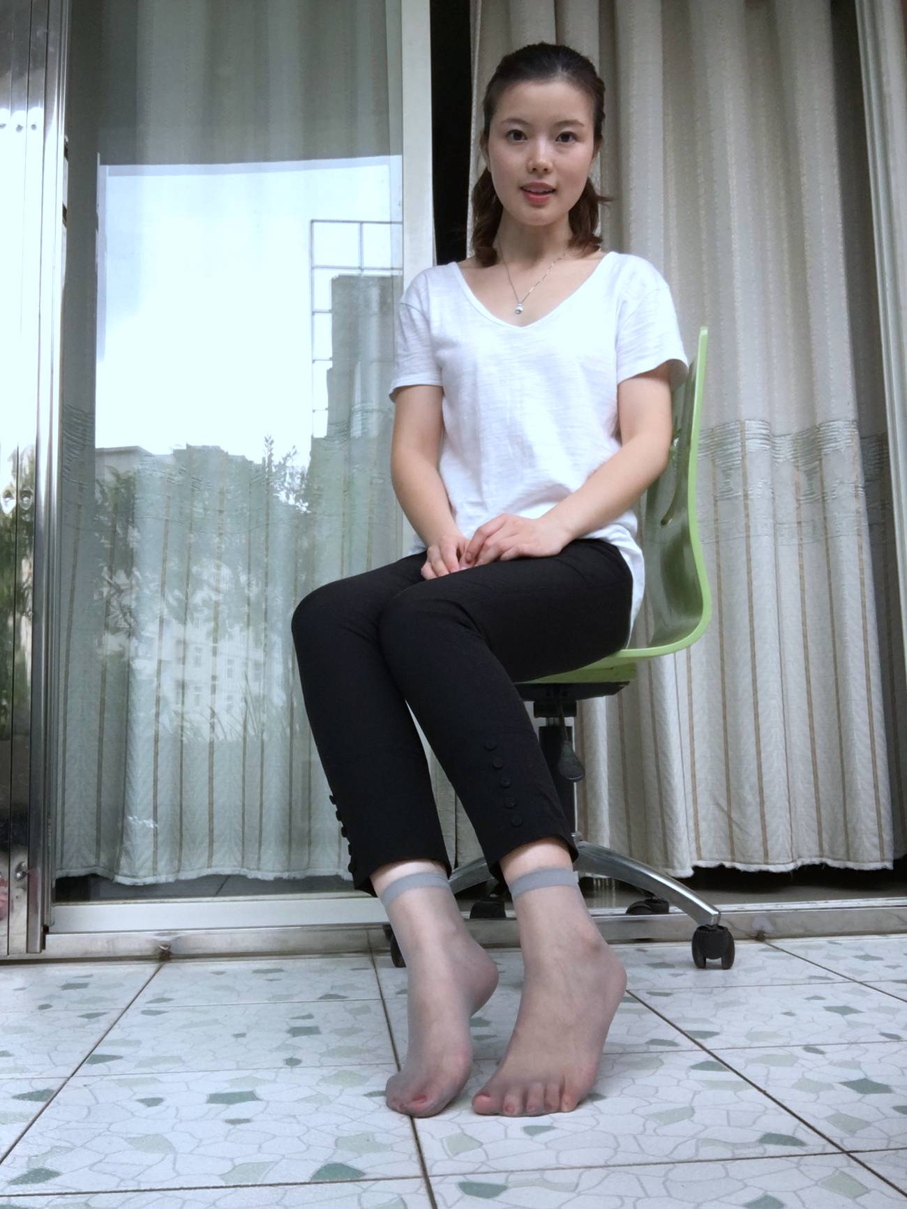 图片[63]-学妹校园寝室短丝系列042 夏丽[237P] – 速更版-美库