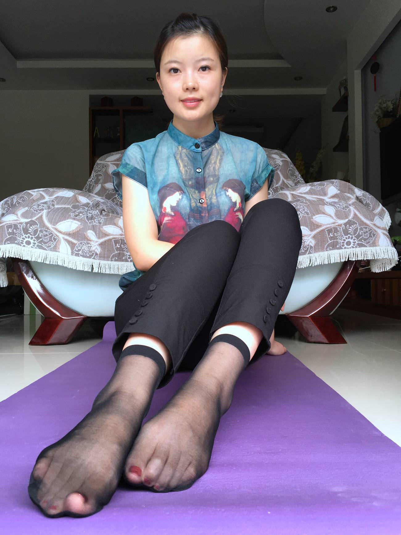 图片[156]-学妹校园寝室短丝系列042 夏丽[237P] – 速更版-美库