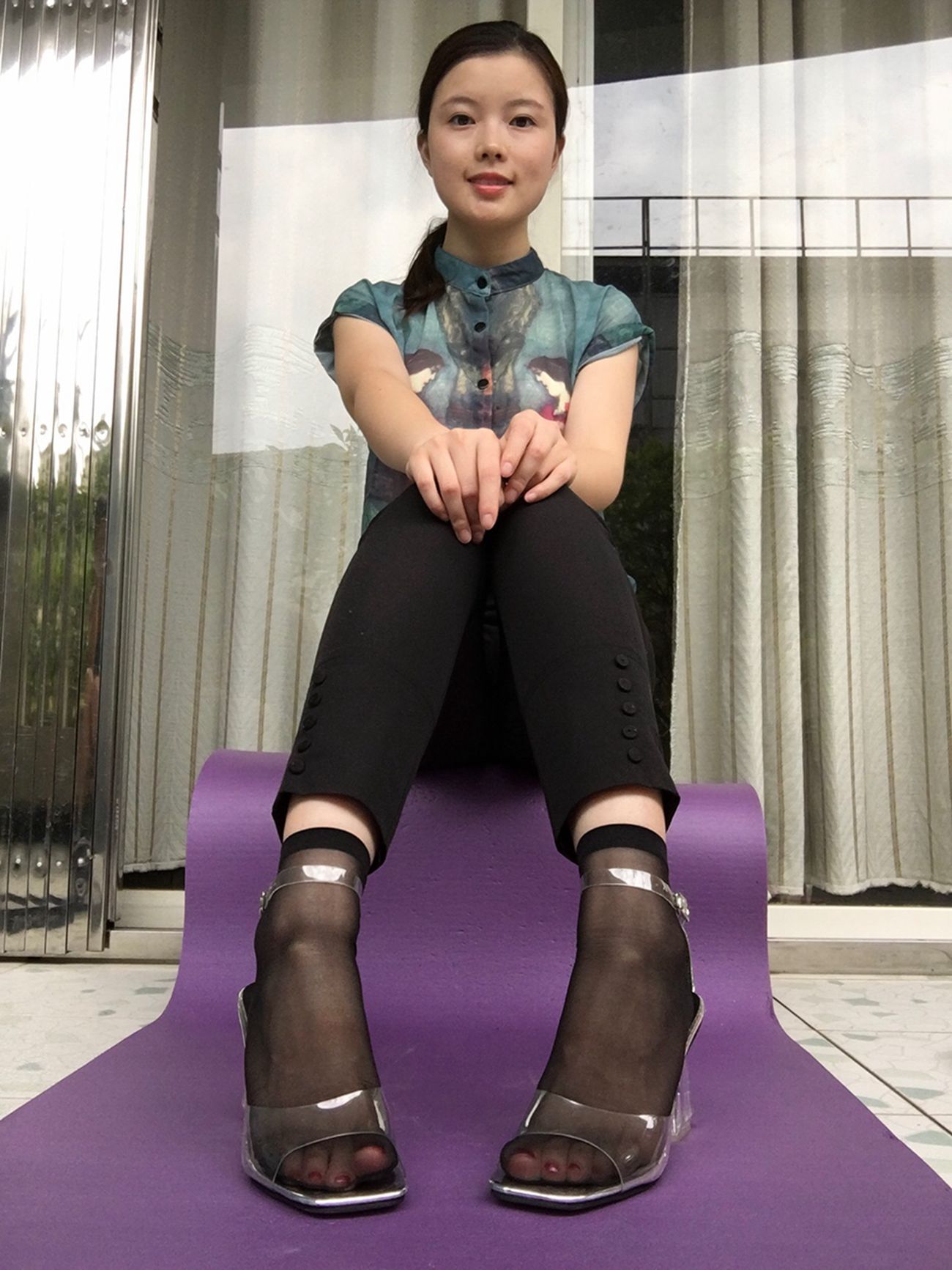 图片[215]-学妹校园寝室短丝系列042 夏丽[237P] – 速更版-美库