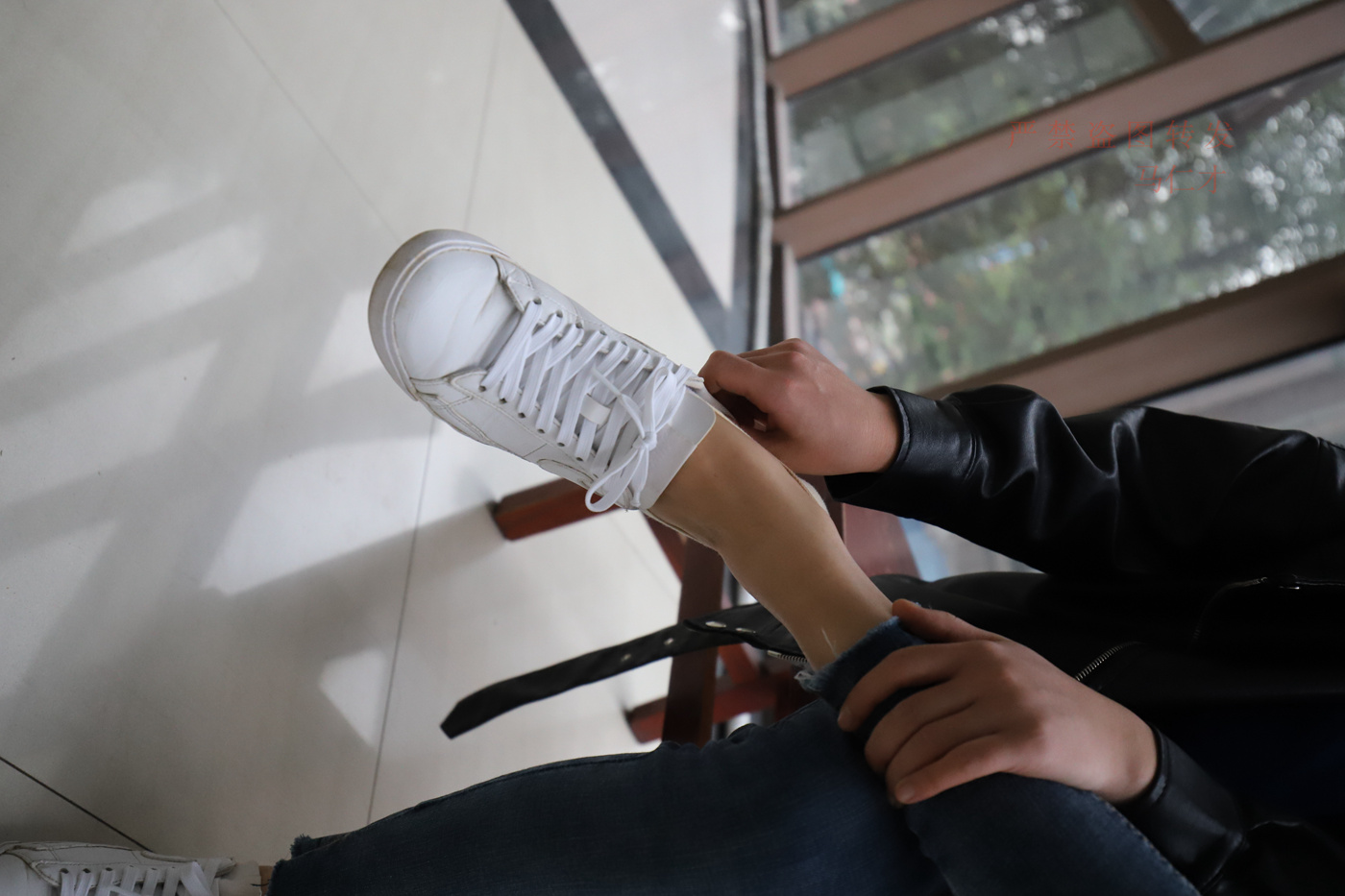 图片[18]-大西瓜爱牙膏-2018 10月活动 模特3（三） 船袜 [226P] – 速更版-美库