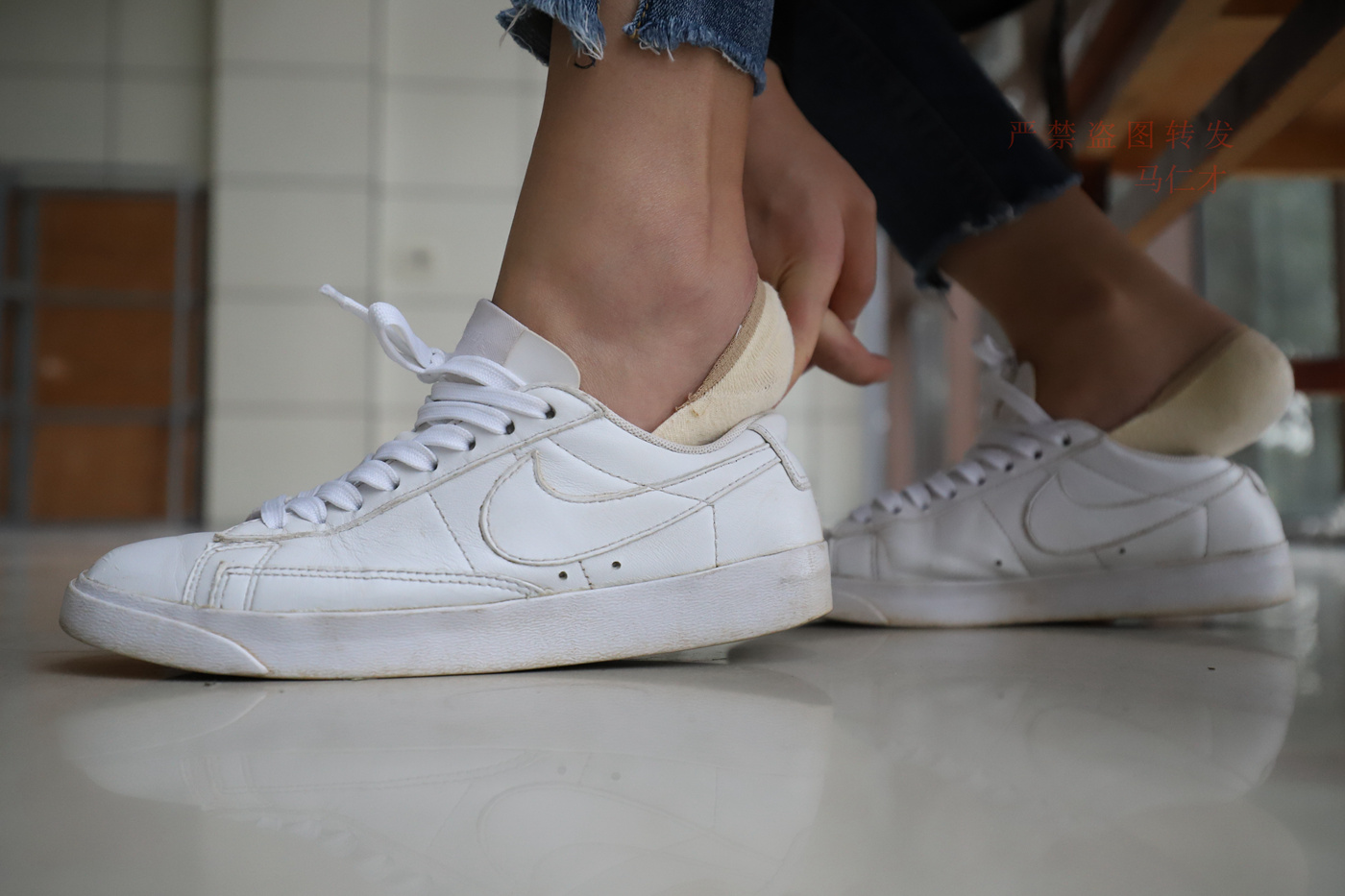 图片[85]-大西瓜爱牙膏-2018 10月活动 模特3（三） 船袜 [226P] – 速更版-美库