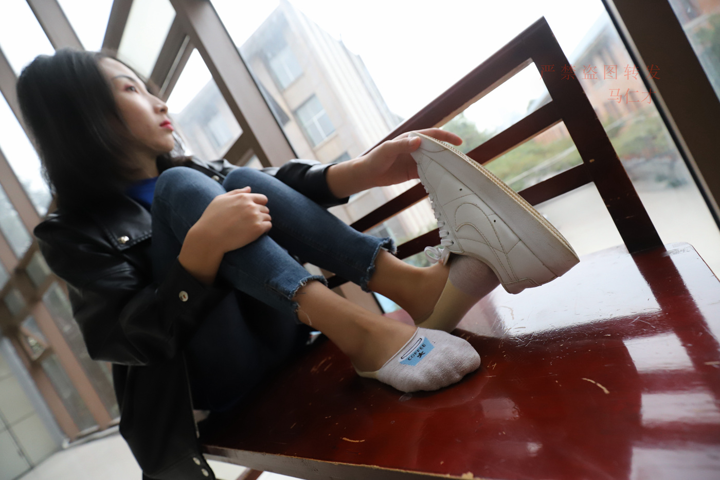 图片[133]-大西瓜爱牙膏-2018 10月活动 模特3（三） 船袜 [226P] – 速更版-美库