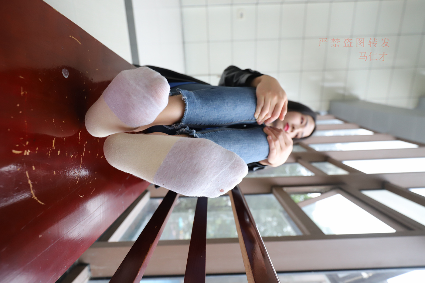 图片[154]-大西瓜爱牙膏-2018 10月活动 模特3（三） 船袜 [226P] – 速更版-美库