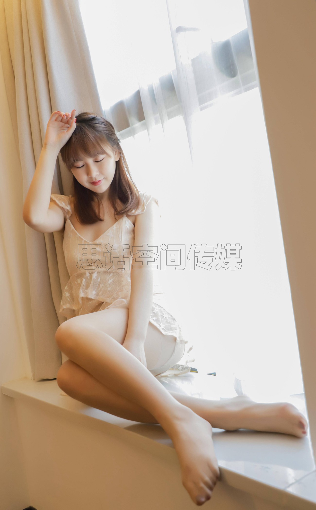图片[44]-[SiHua思话]SJ046 苏羽 甜美校花肉丝玉足[45P] – 速更版-美库