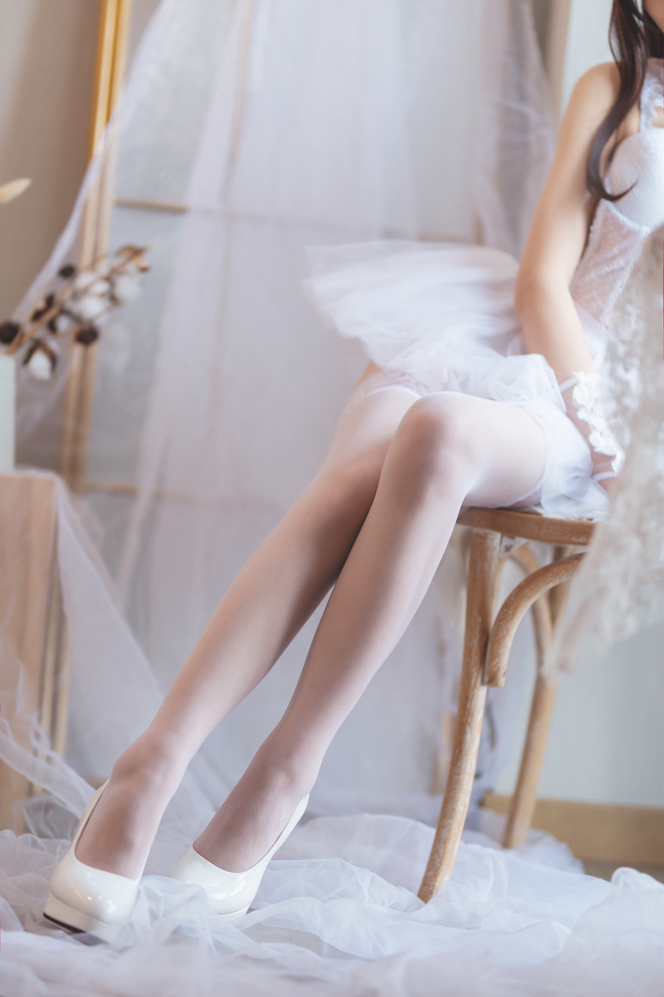 图片[15]-动漫博主封疆疆v – 白色纱裙 [40P] – 速更版-美库