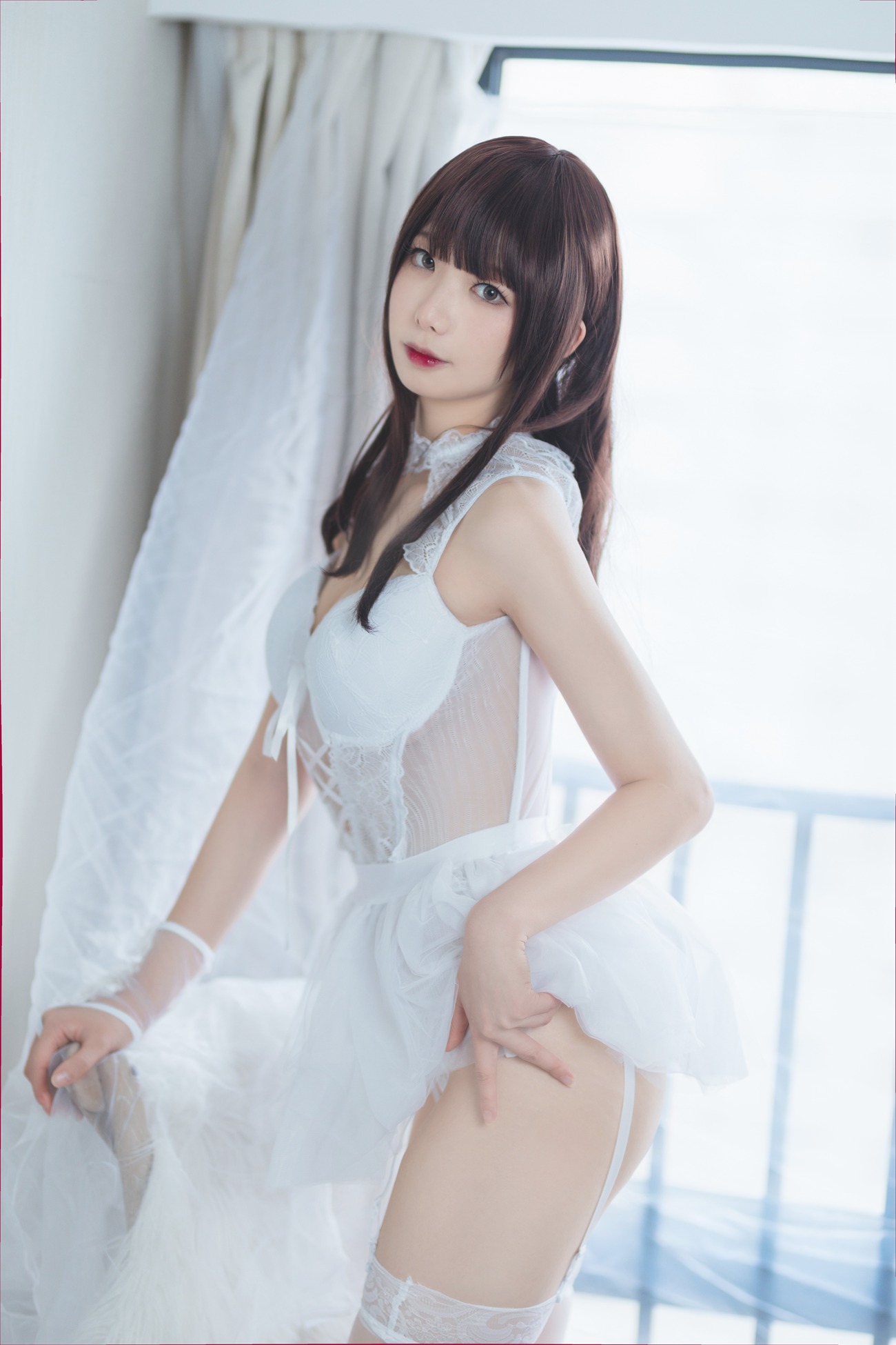 图片[29]-动漫博主封疆疆v – 白色纱裙 [40P] – 速更版-美库