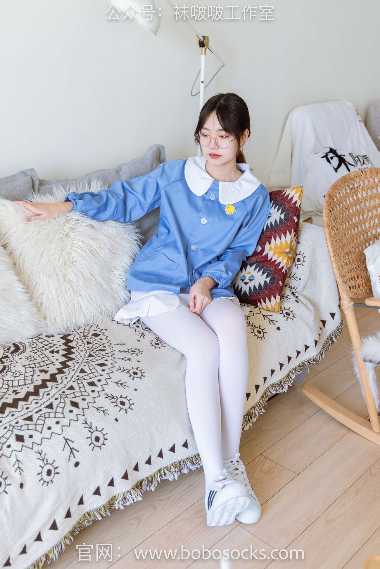 图片[21]-[BoBoSocks袜啵啵]NO.093 小甜豆-贝壳头、厚白丝[132P] – 速更版-美库