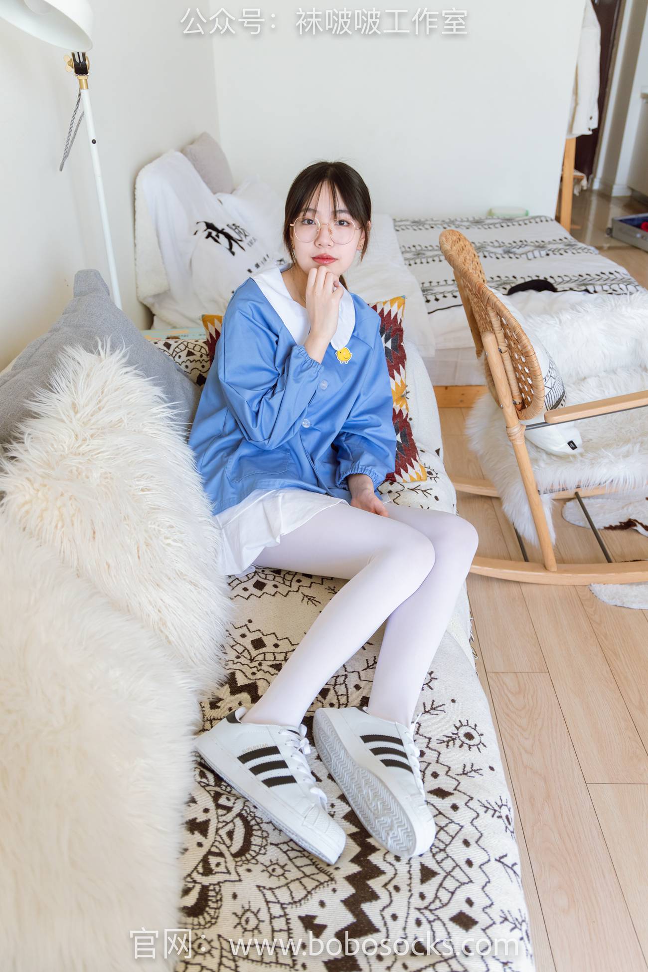 图片[34]-[BoBoSocks袜啵啵]NO.093 小甜豆-贝壳头、厚白丝[132P] – 速更版-美库