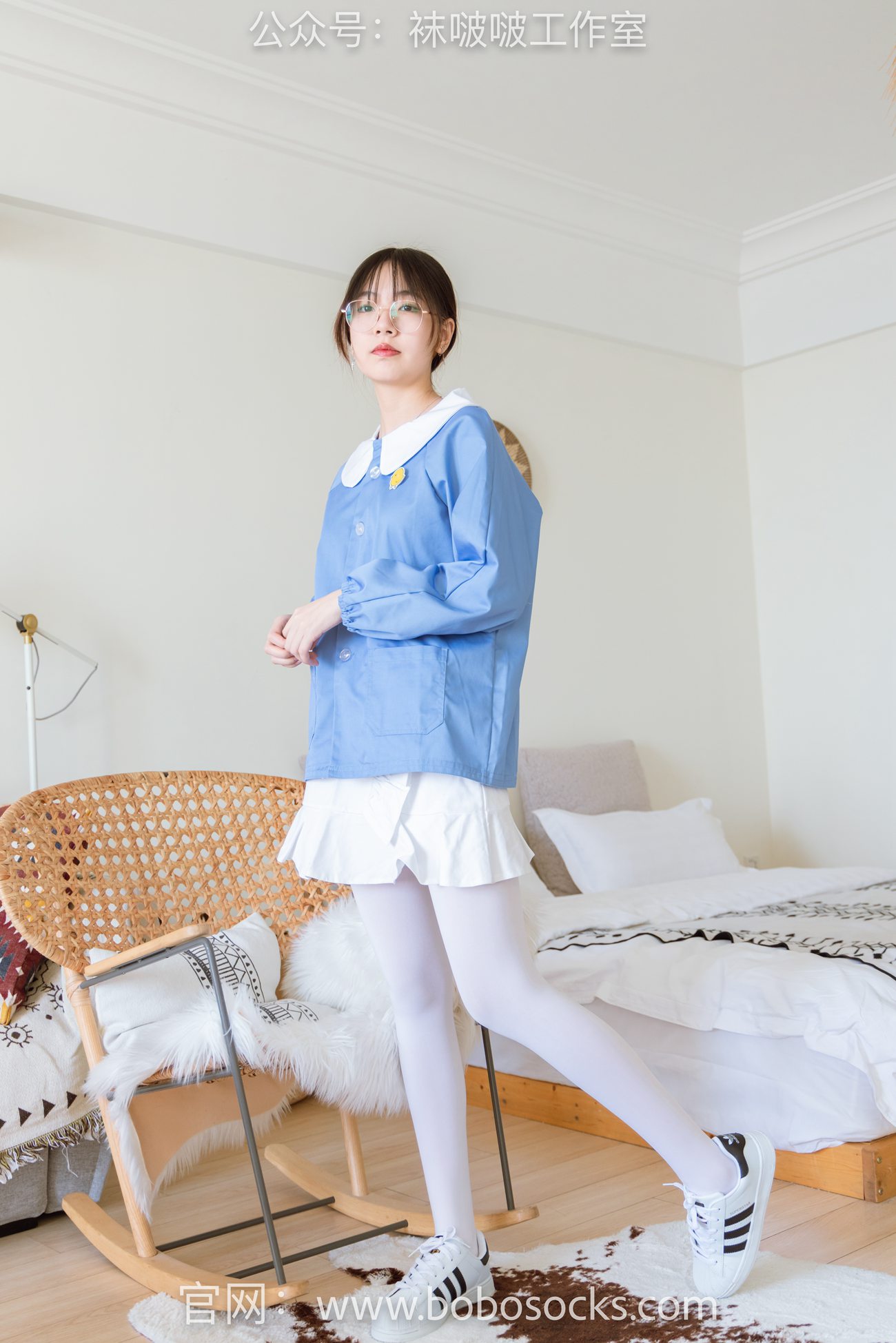 图片[129]-[BoBoSocks袜啵啵]NO.093 小甜豆-贝壳头、厚白丝[132P] – 速更版-美库