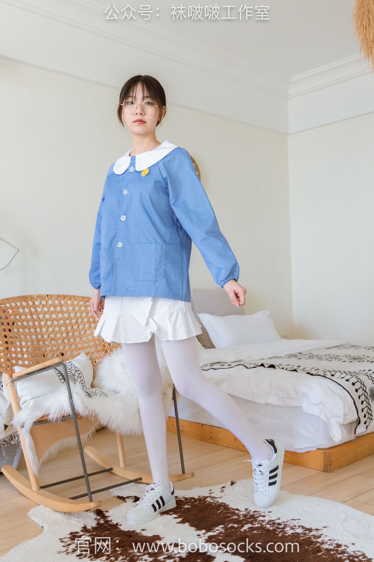 图片[130]-[BoBoSocks袜啵啵]NO.093 小甜豆-贝壳头、厚白丝[132P] – 速更版-美库