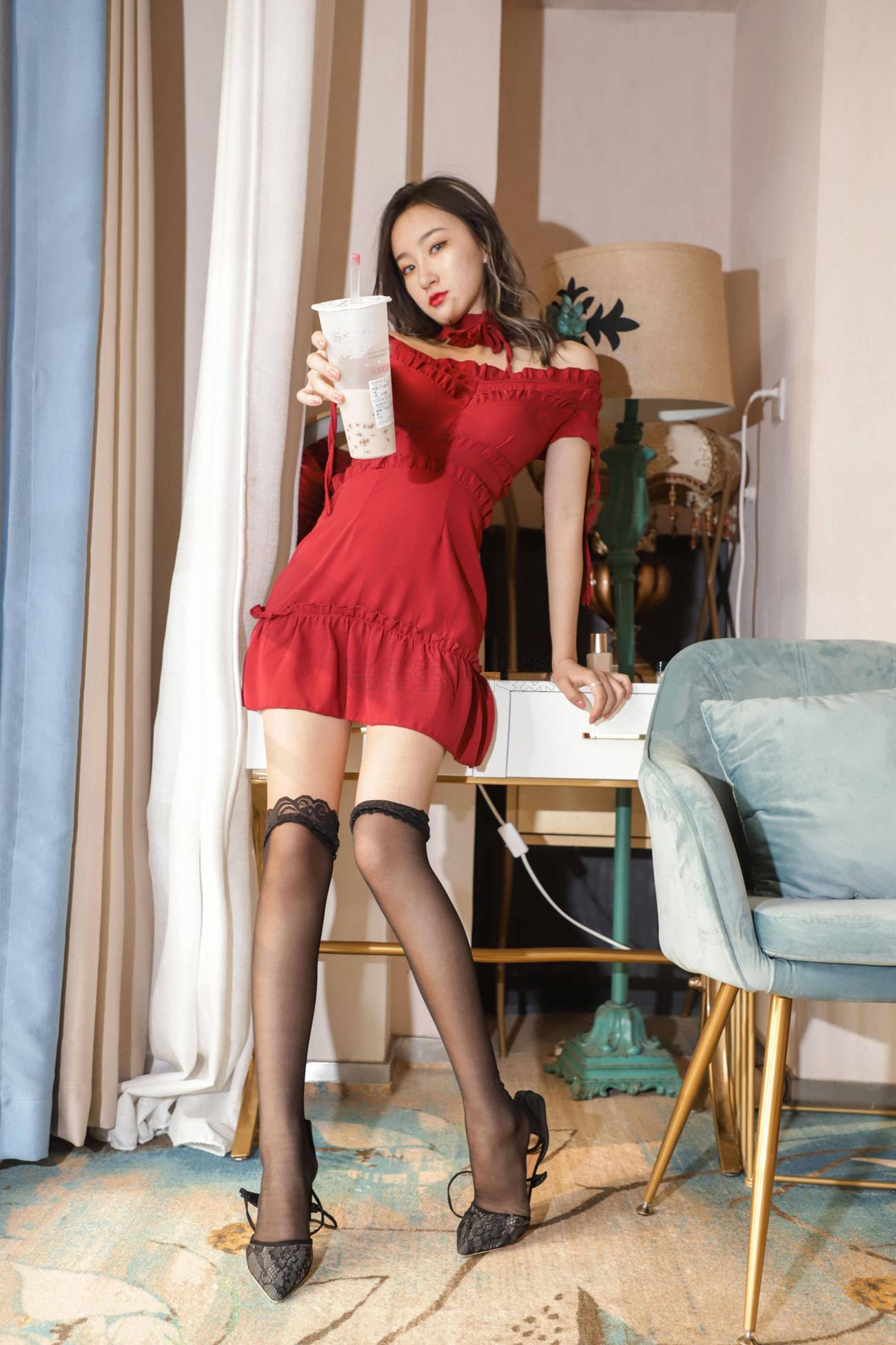 图片[38]-[SiHua思话]SJ047 Reya 丝密午后[50P] – 速更版-美库