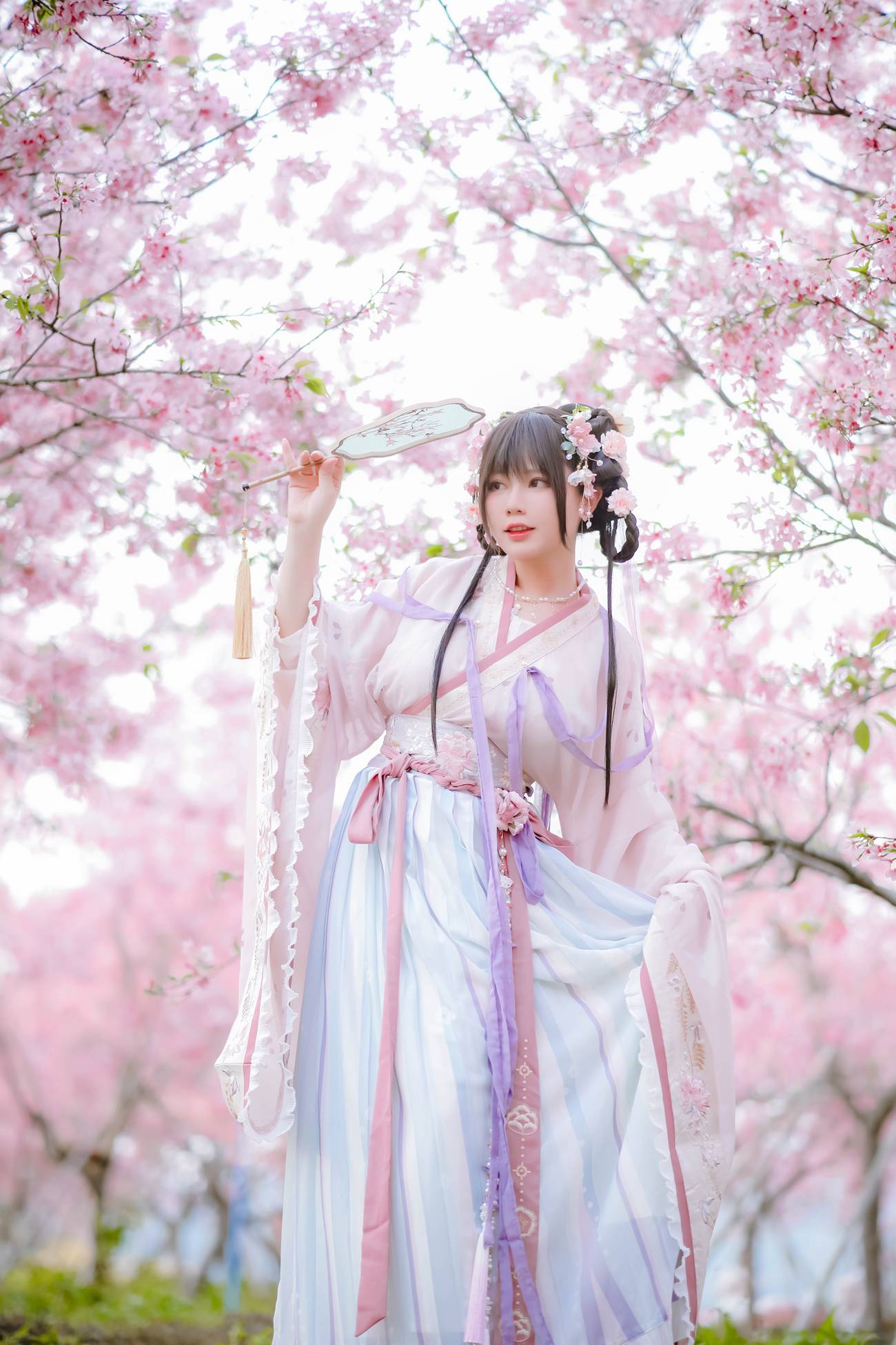 图片[41]-萌妹子Nyako喵子 – 樱花汉服 花神祈愿 [52P] – 速更版-美库