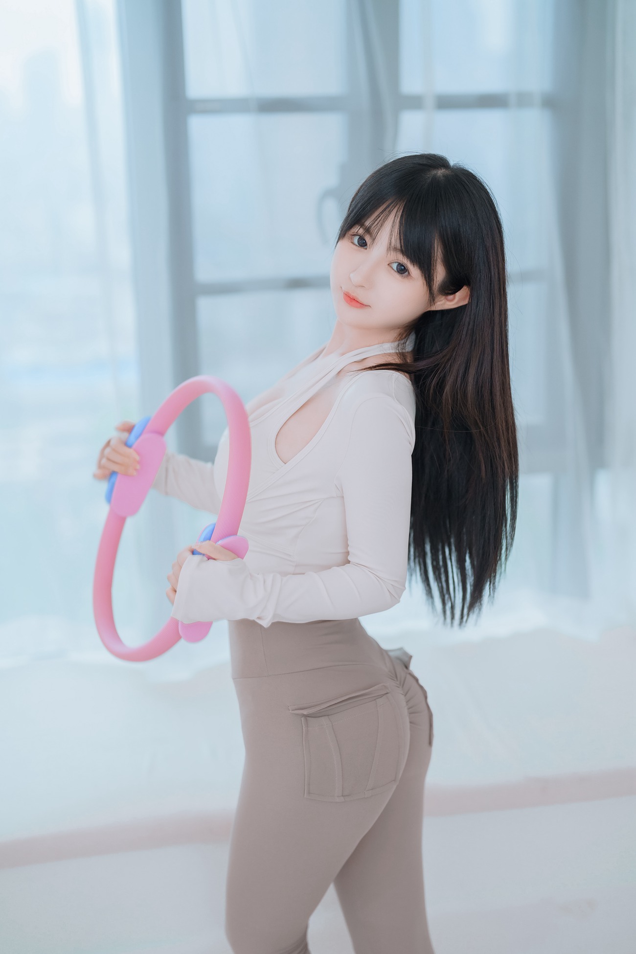 图片[33]-桜井宁宁 – 瑜伽妹妹 [51P] – 速更版-美库