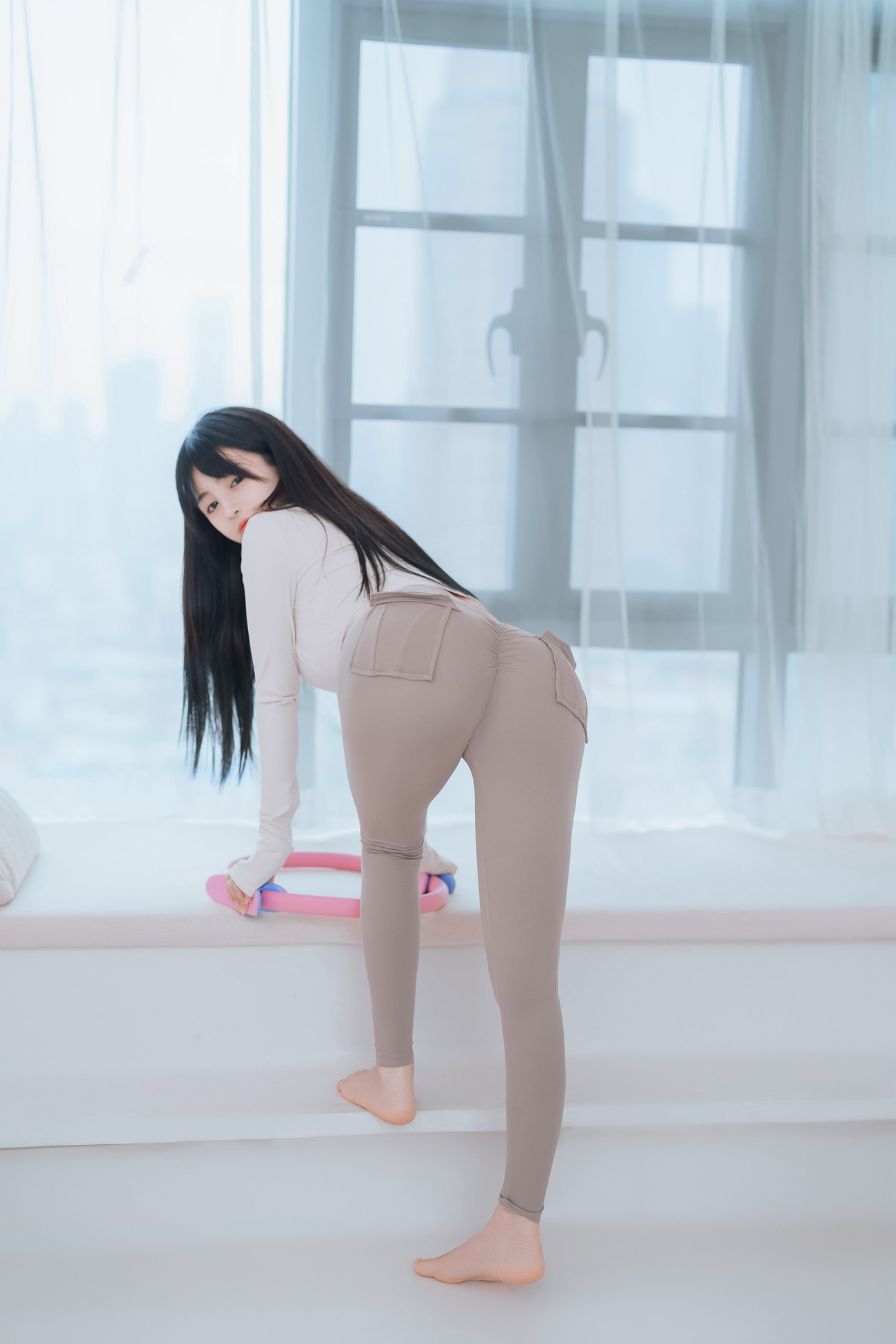 图片[34]-桜井宁宁 – 瑜伽妹妹 [51P] – 速更版-美库