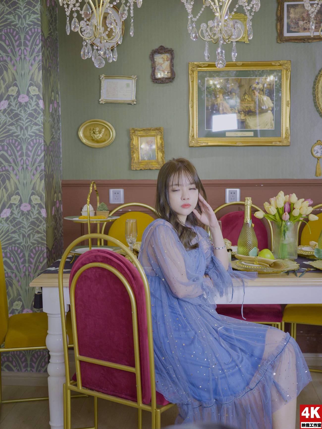 图片[42]-[Ligui丽柜]2022.04.22《法式幽默》小琳琳[86+1P] – 速更版-美库