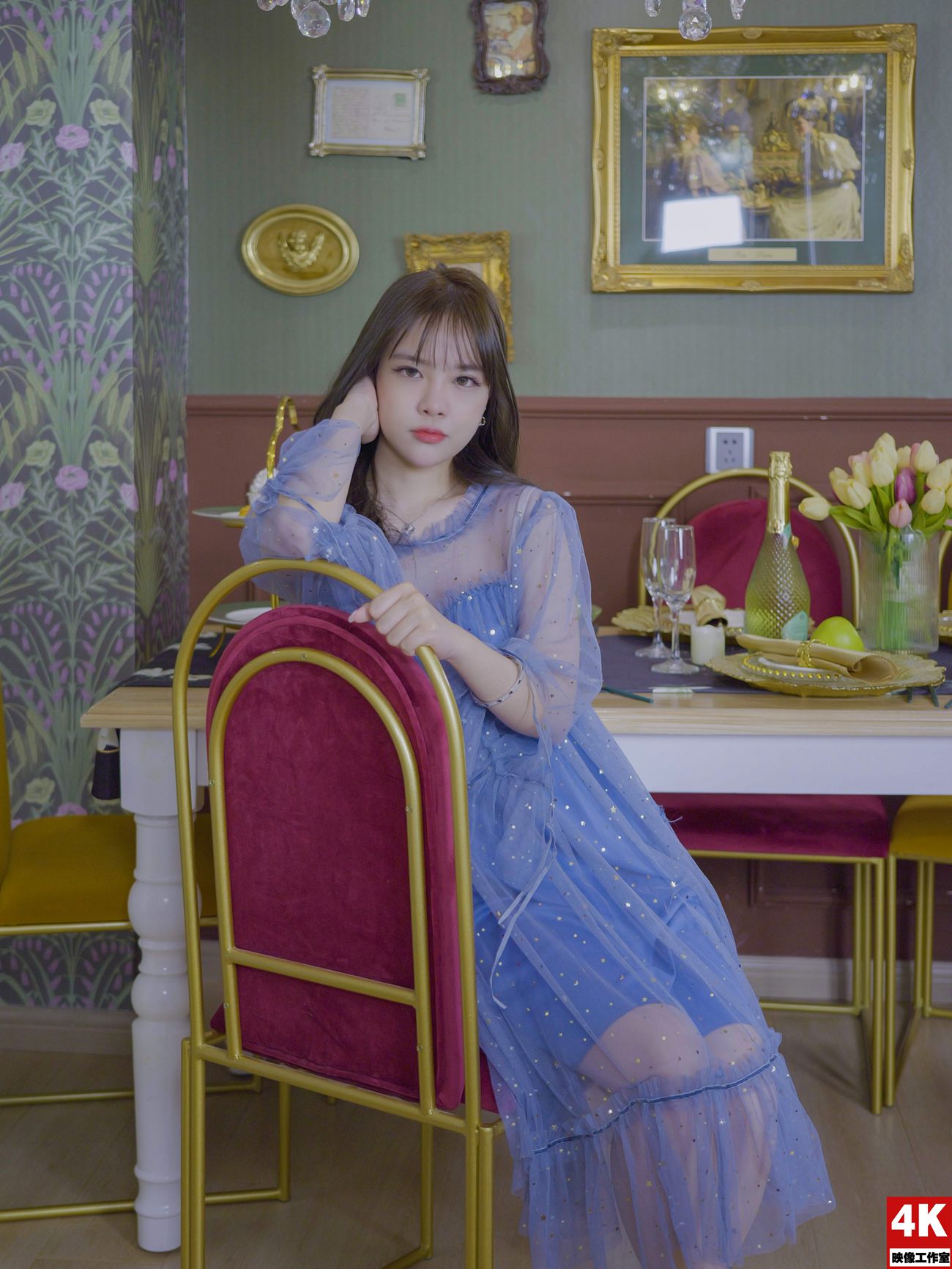 图片[44]-[Ligui丽柜]2022.04.22《法式幽默》小琳琳[86+1P] – 速更版-美库