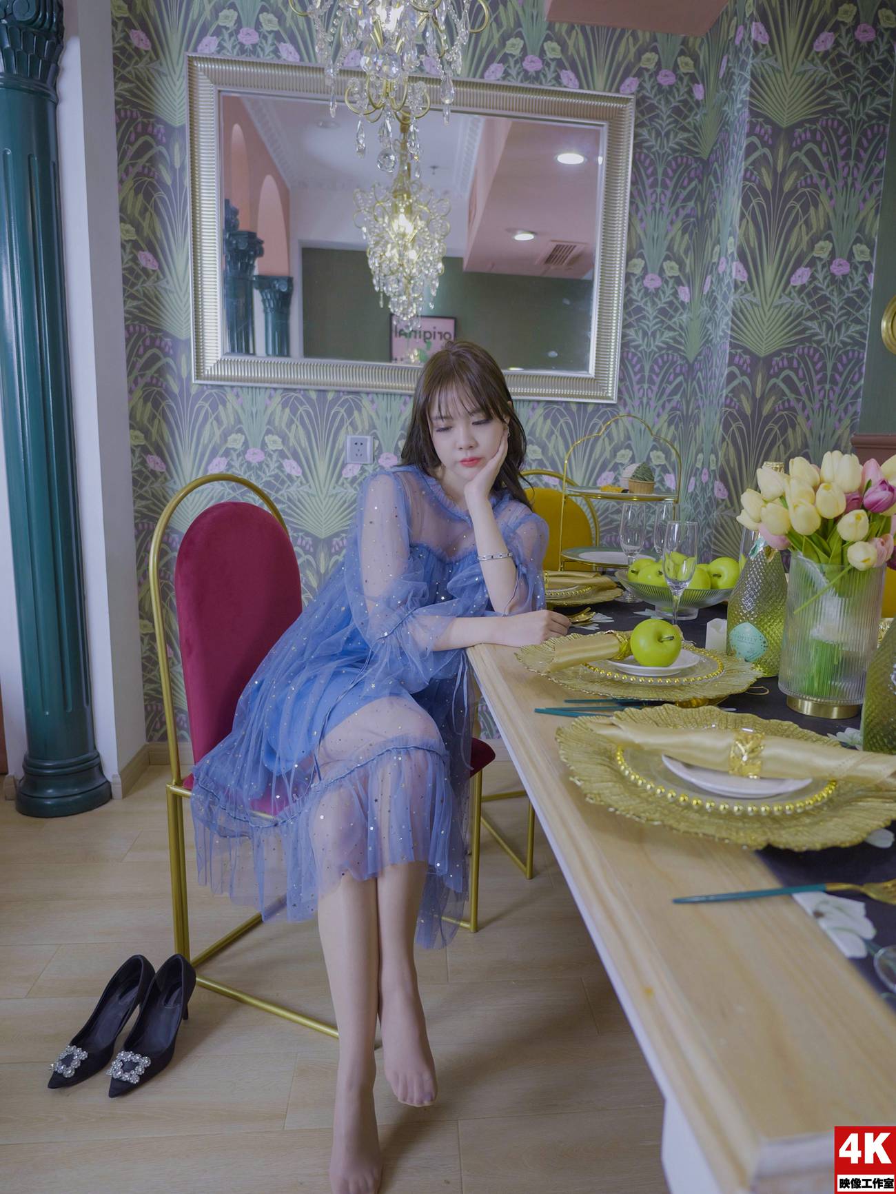 图片[50]-[Ligui丽柜]2022.04.22《法式幽默》小琳琳[86+1P] – 速更版-美库