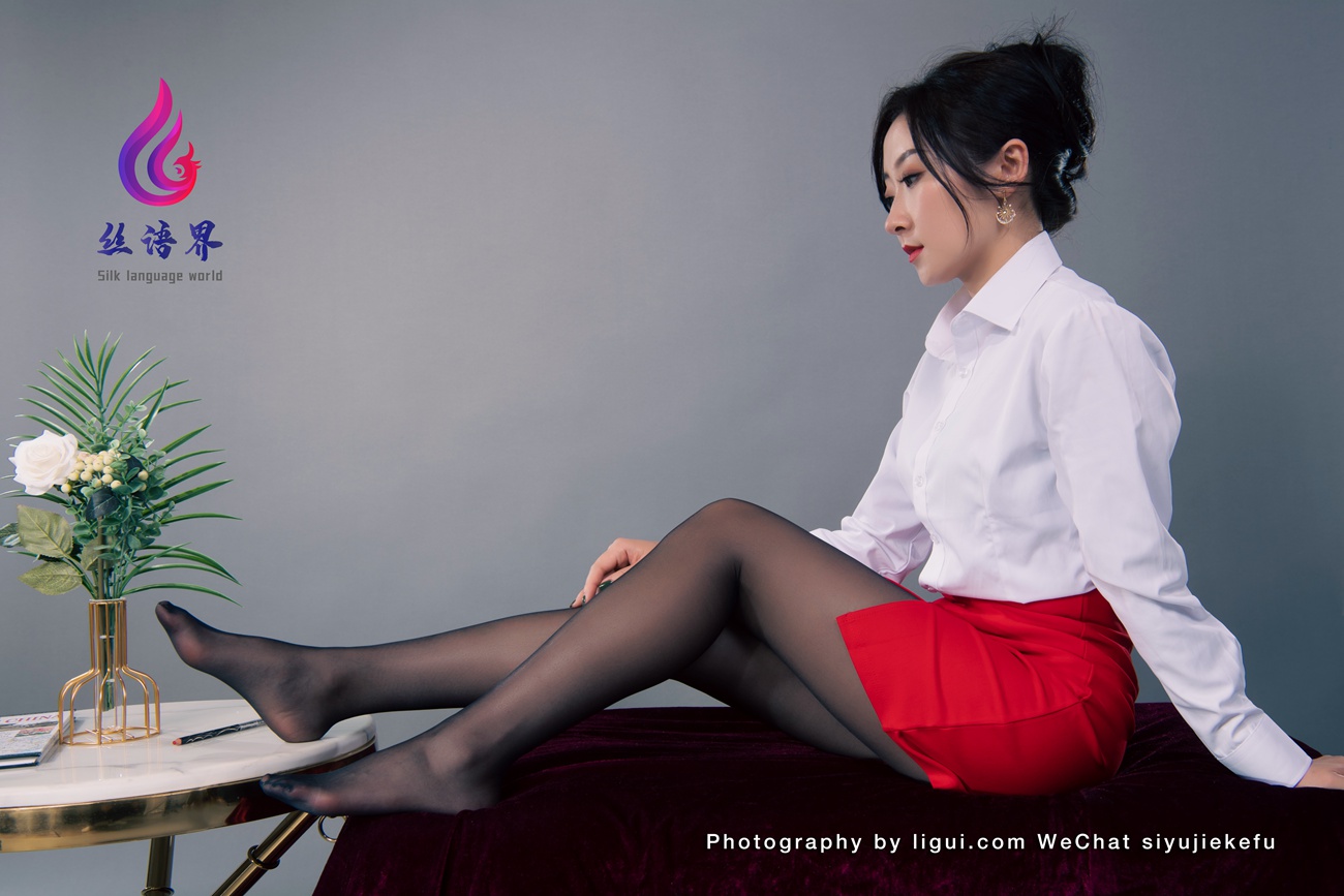 图片[18]-[Ligui丽柜]2022.04.27《那一抹红色》愉心[57+1P] – 速更版-美库