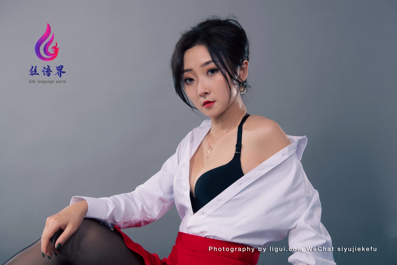 图片[25]-[Ligui丽柜]2022.04.27《那一抹红色》愉心[57+1P] – 速更版-美库