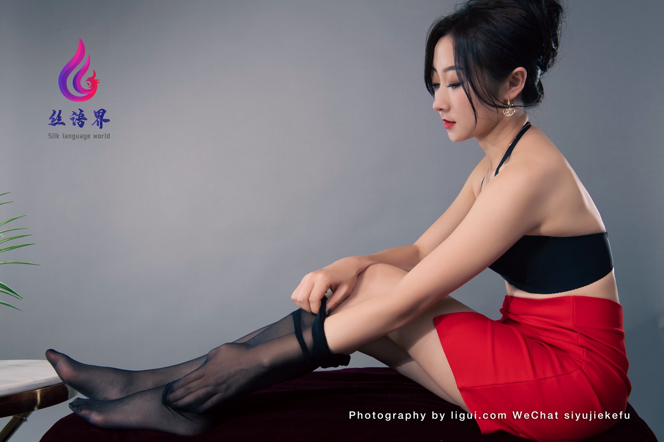 图片[36]-[Ligui丽柜]2022.04.27《那一抹红色》愉心[57+1P] – 速更版-美库