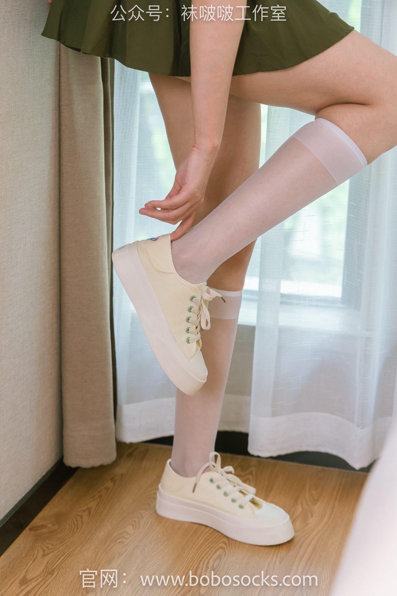 图片[140]-[BoBoSocks袜啵啵]NO.095 小安-板鞋、小腿丝袜[140P] – 速更版-美库