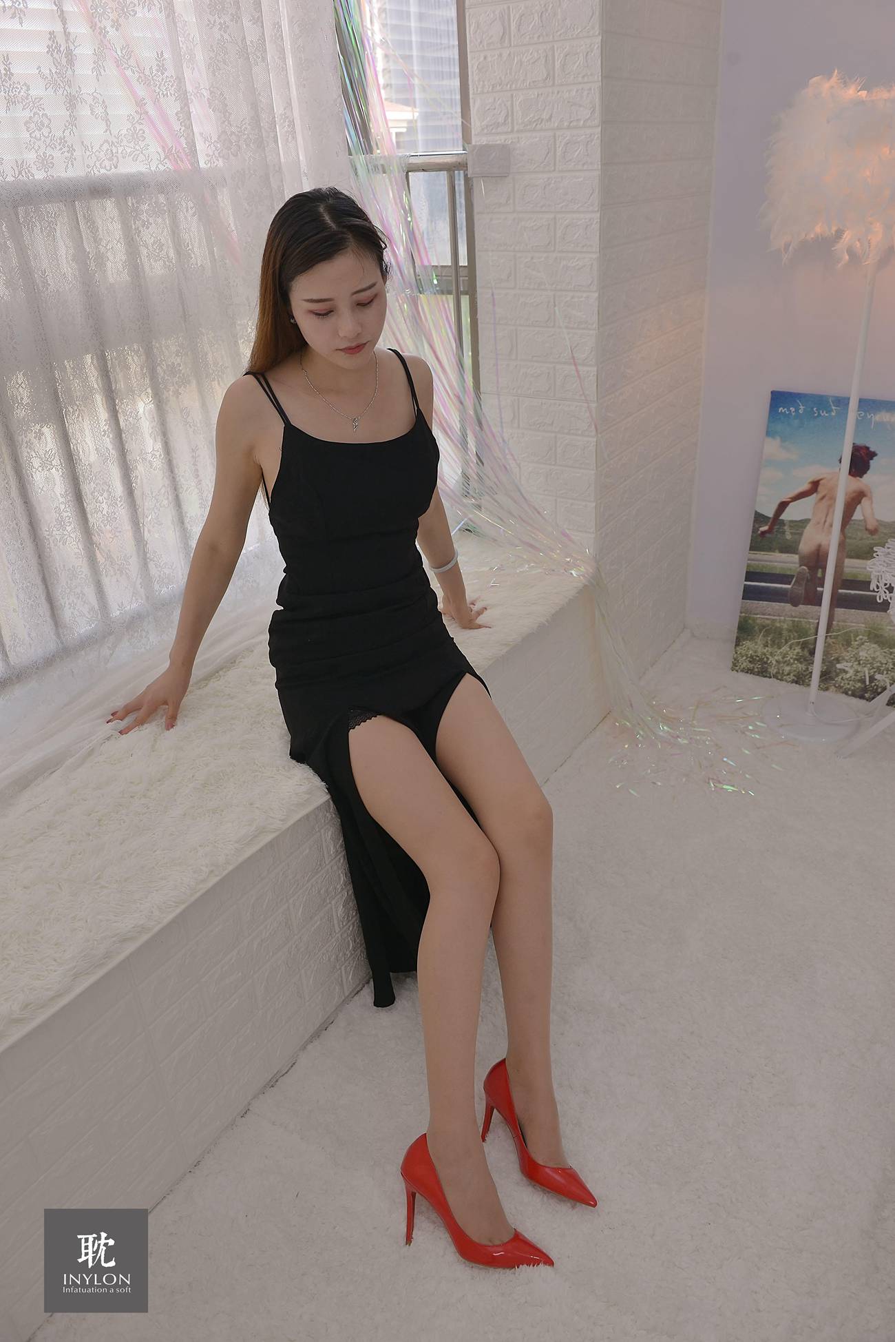 图片[35]-[IESS异思趣向] 普惠集 235 – 九妹的高叉 [76P] – 速更版-美库