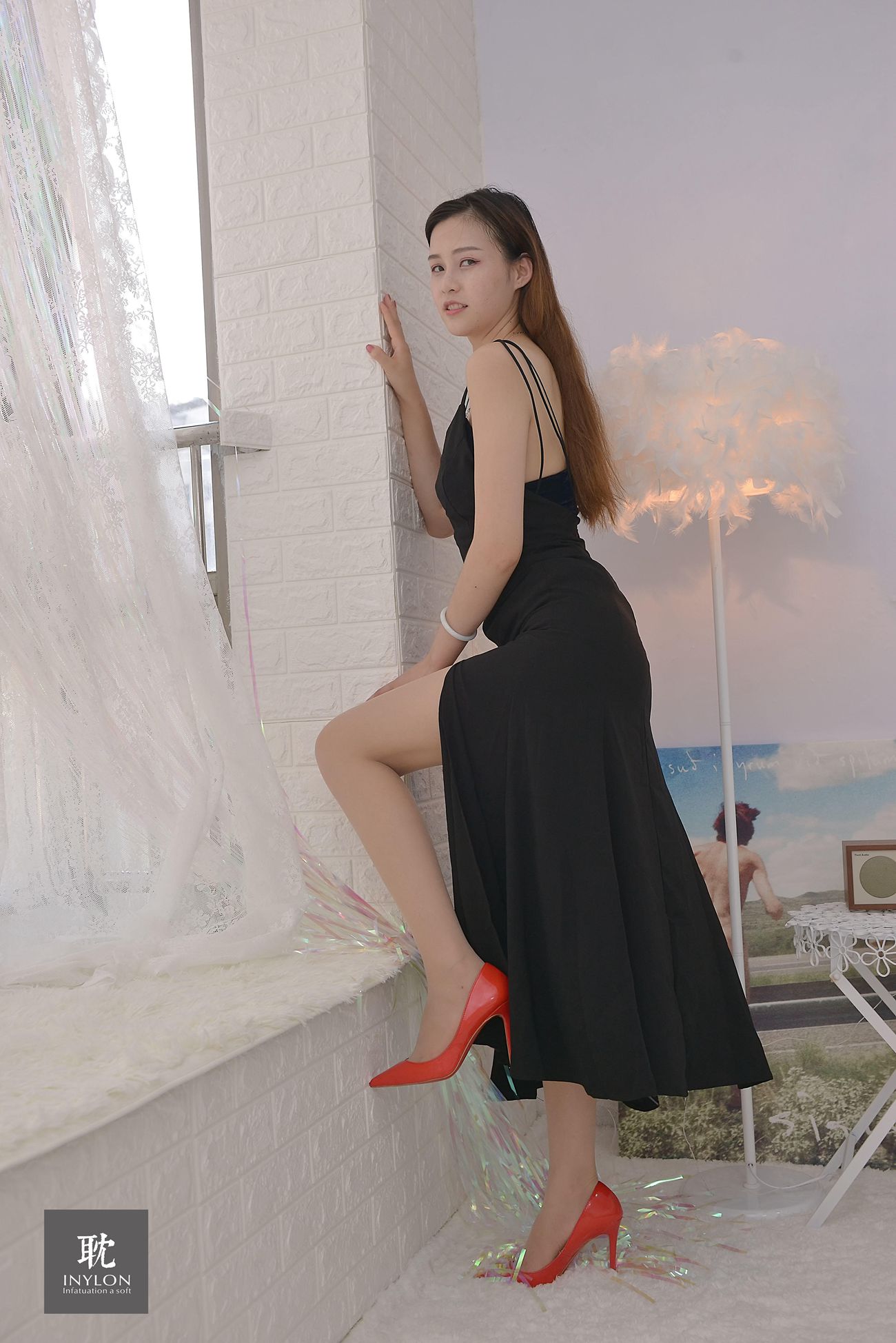 图片[36]-[IESS异思趣向] 普惠集 235 – 九妹的高叉 [76P] – 速更版-美库