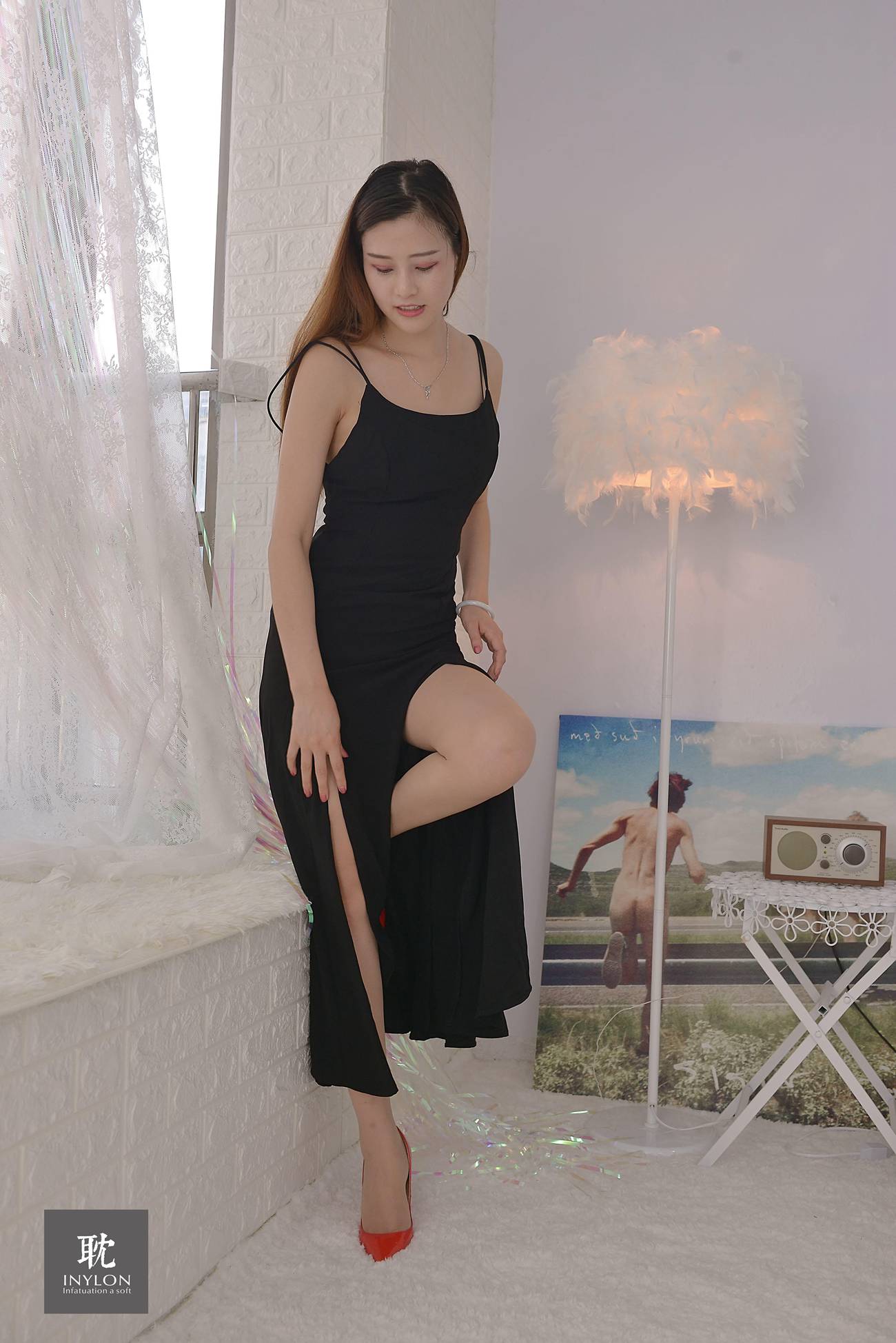 图片[46]-[IESS异思趣向] 普惠集 235 – 九妹的高叉 [76P] – 速更版-美库