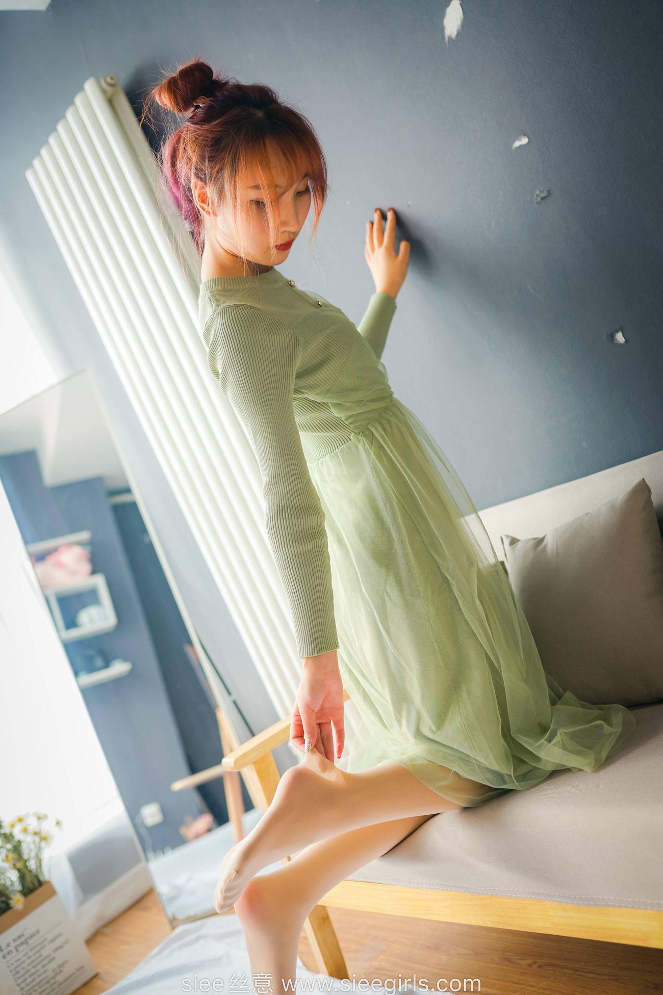 图片[64]-[SIEE丝意] NO.473 绿色莲衣裙 厚肉丝 [70P] – 速更版-美库