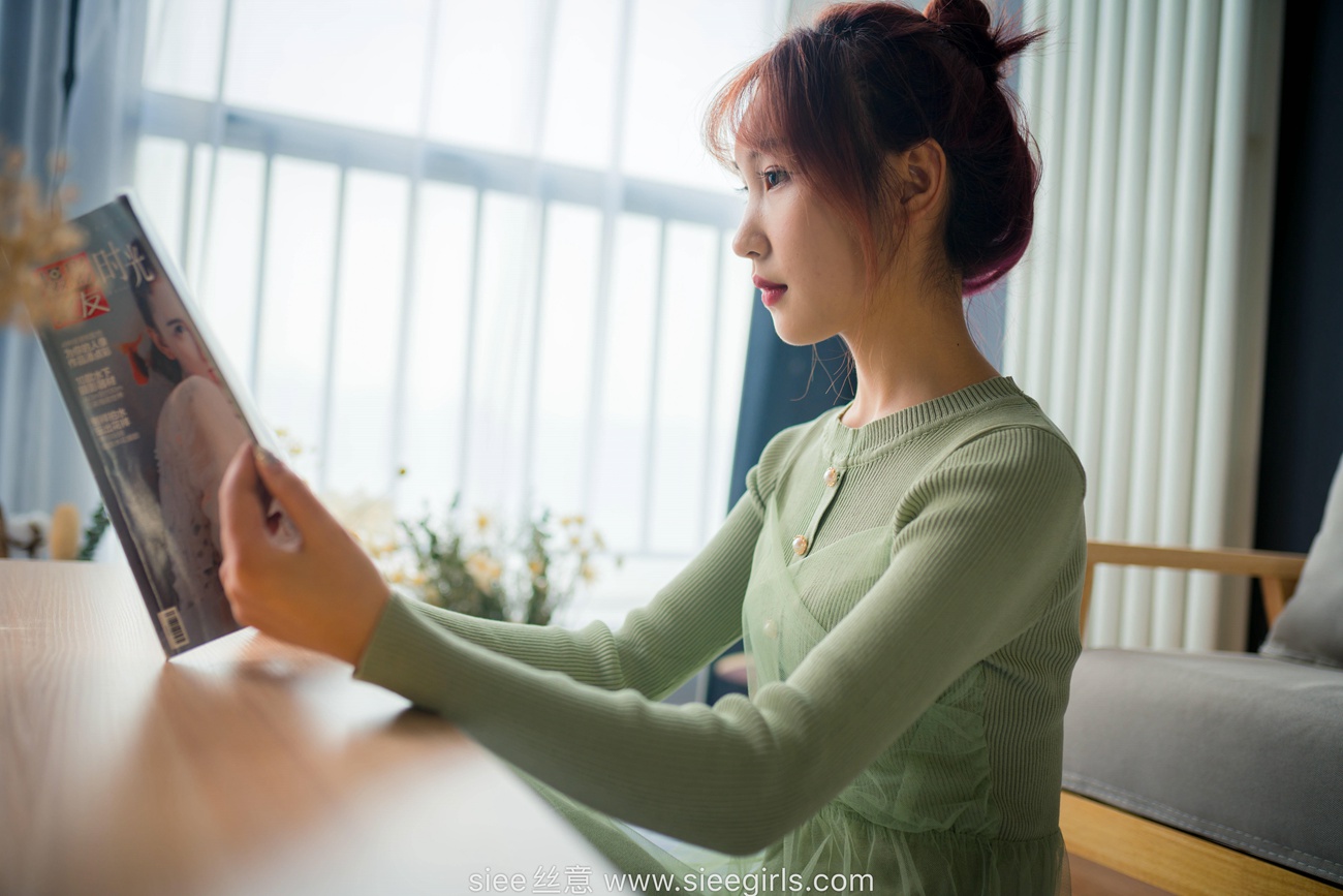 图片[68]-[SIEE丝意] NO.473 绿色莲衣裙 厚肉丝 [70P] – 速更版-美库