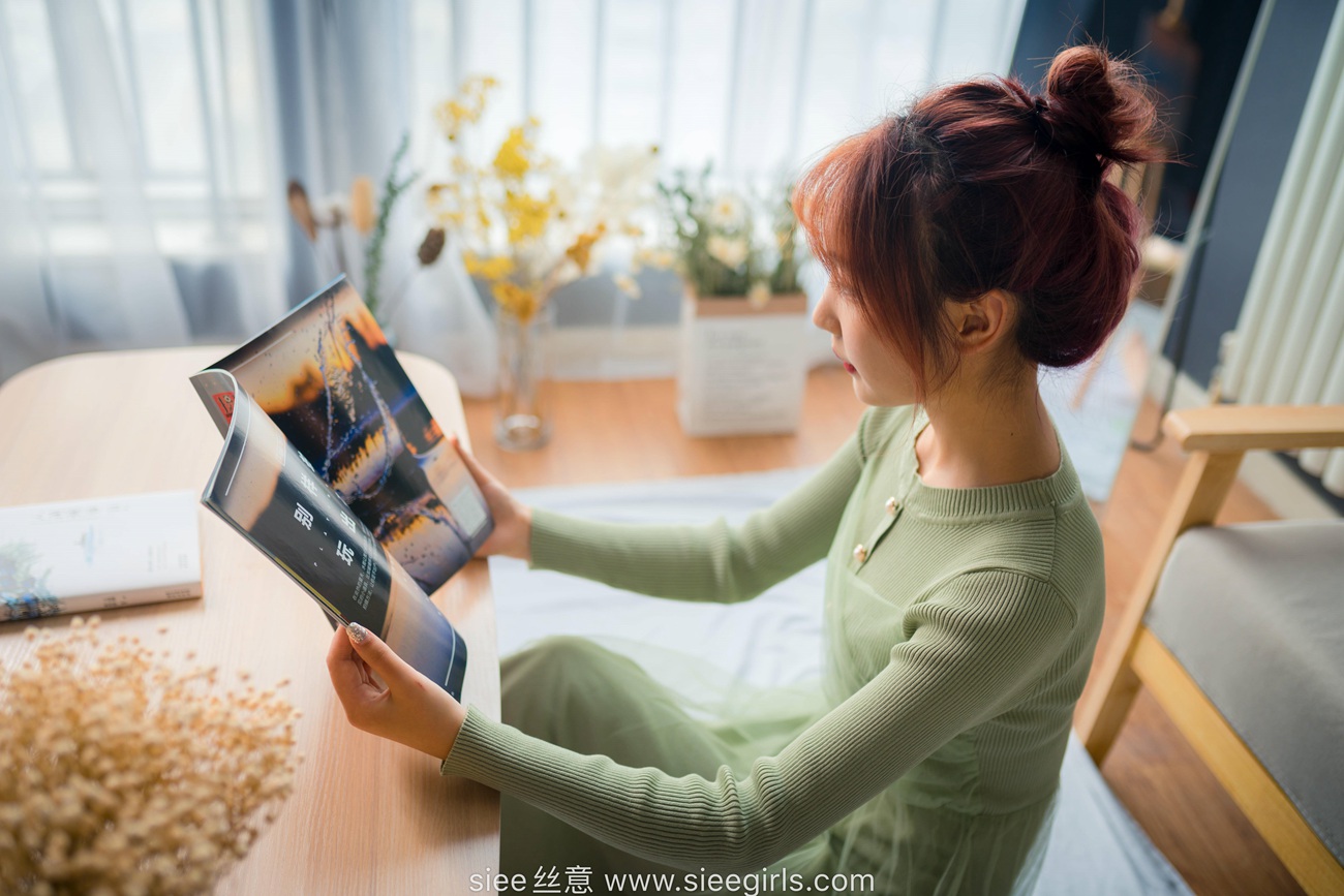 图片[70]-[SIEE丝意] NO.473 绿色莲衣裙 厚肉丝 [70P] – 速更版-美库