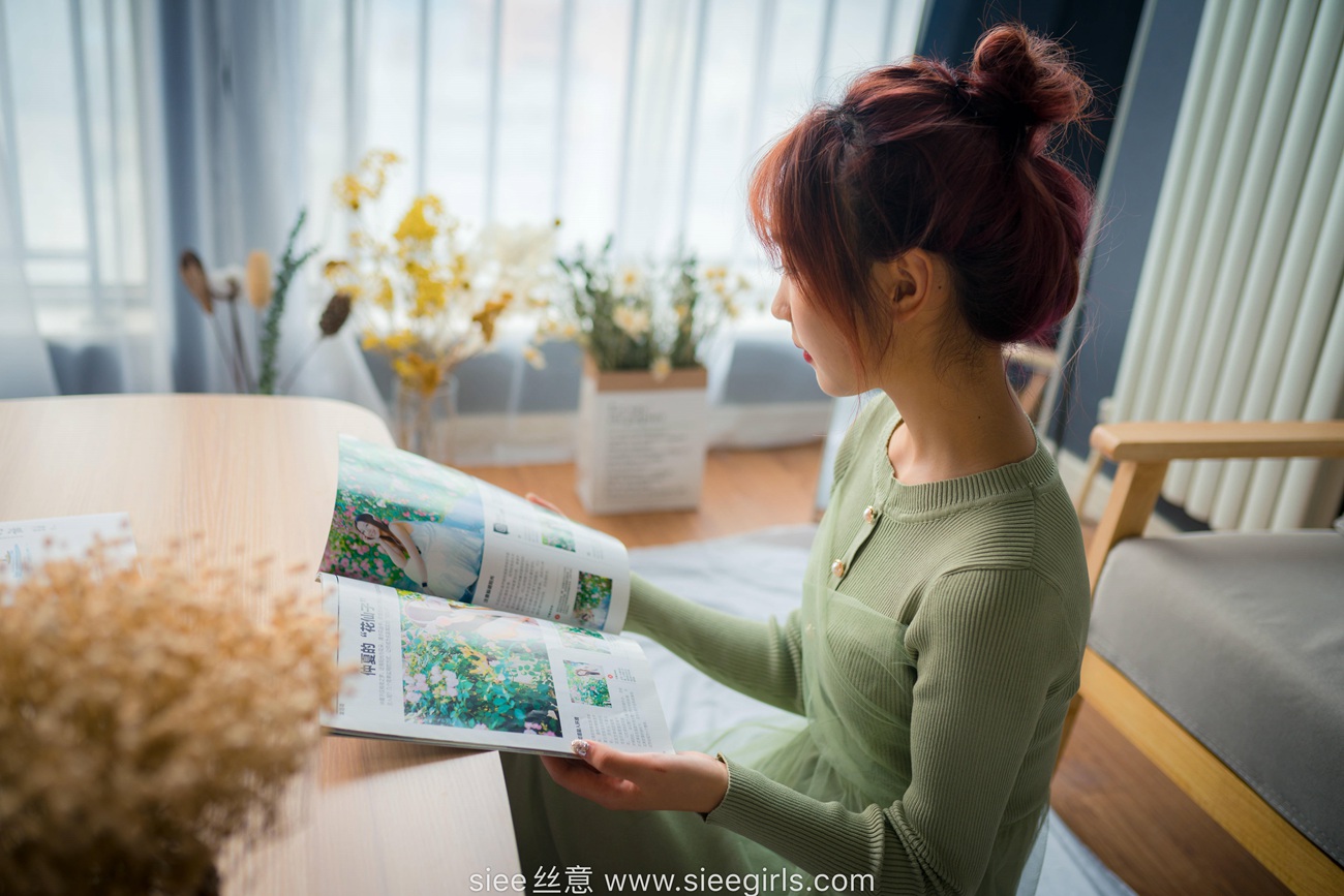 图片[71]-[SIEE丝意] NO.473 绿色莲衣裙 厚肉丝 [70P] – 速更版-美库