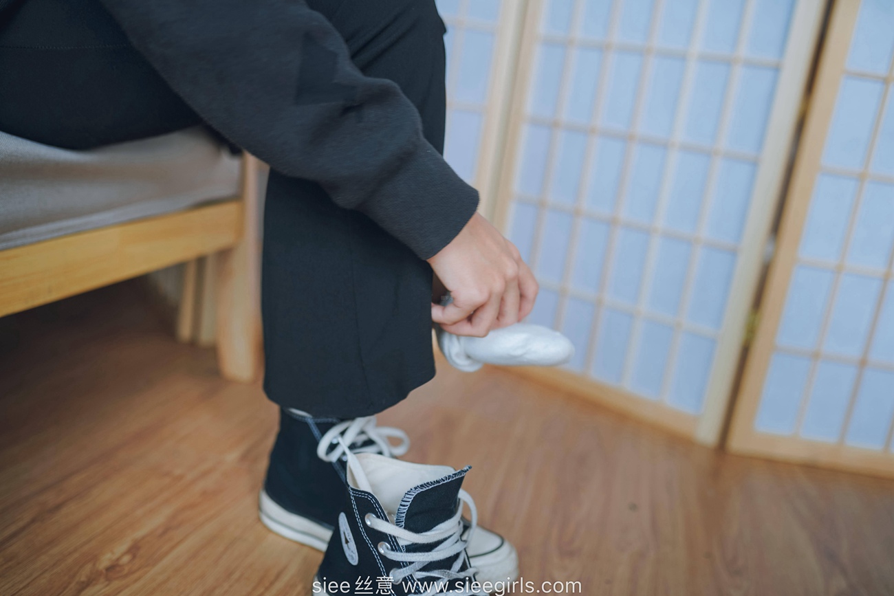 图片[17]-[SIEE丝意] NO.475 新人岚岚～帆布鞋 [91P] – 速更版-美库