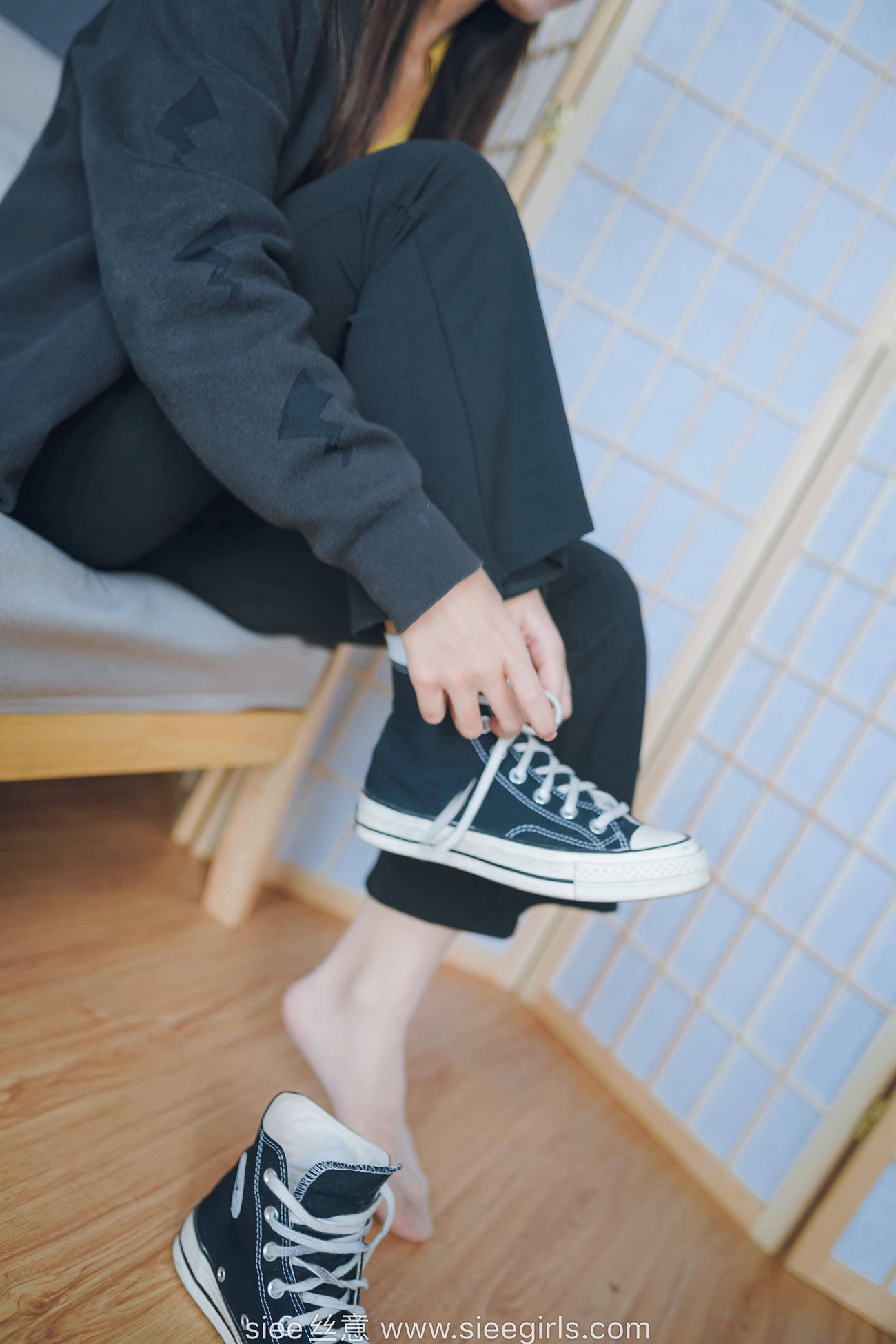 图片[31]-[SIEE丝意] NO.475 新人岚岚～帆布鞋 [91P] – 速更版-美库