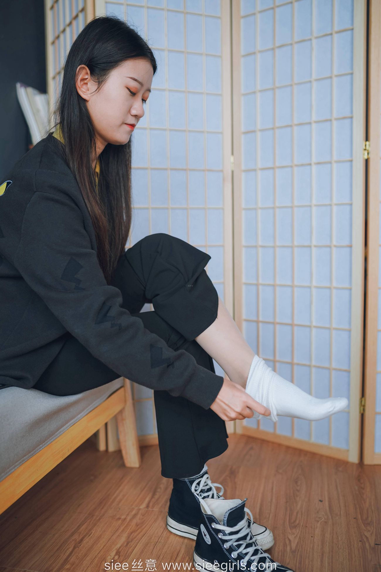 图片[83]-[SIEE丝意] NO.475 新人岚岚～帆布鞋 [91P] – 速更版-美库