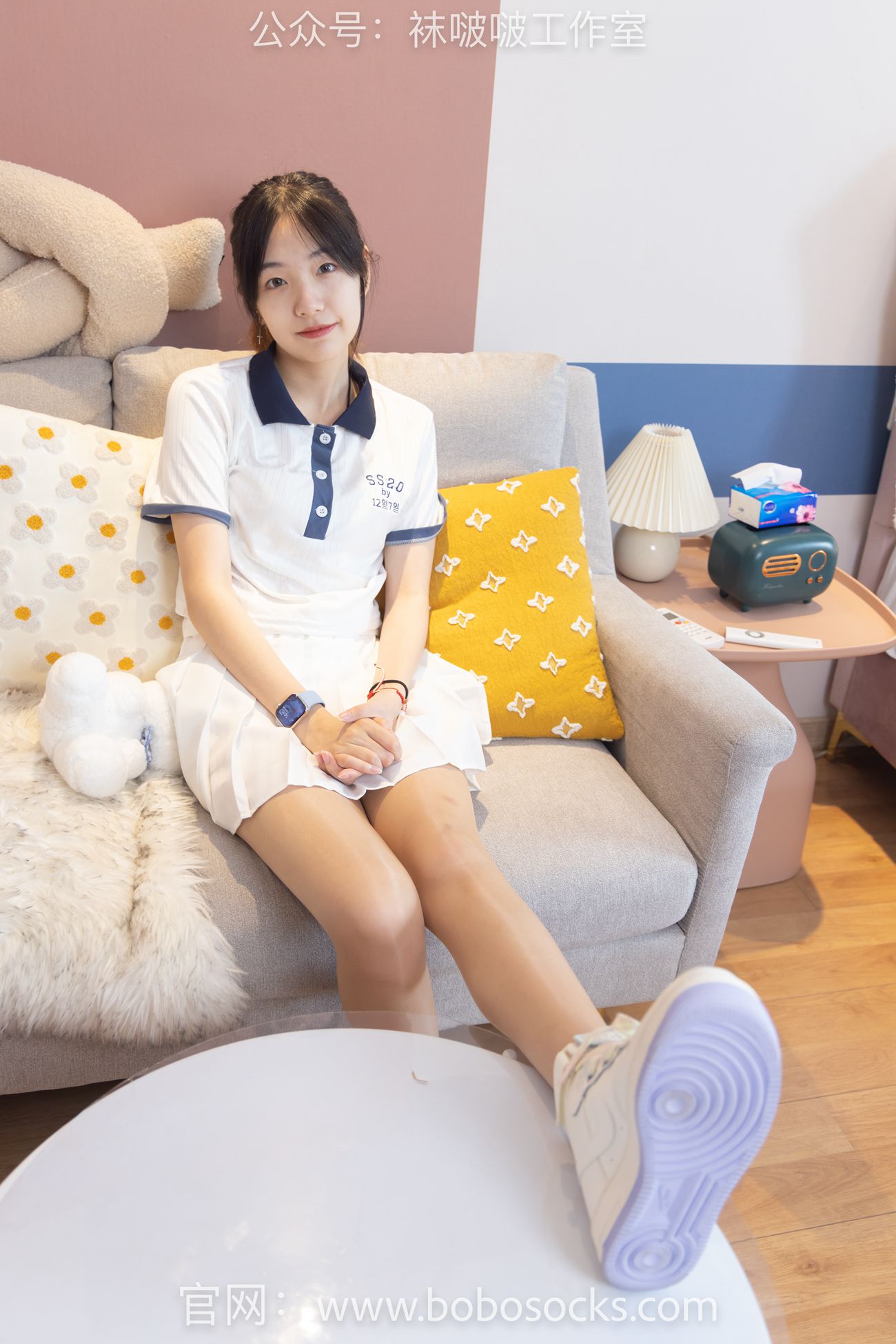 图片[27]-[BoBoSocks袜啵啵]NO.096 小甜豆-板鞋、白棉袜、油亮肉丝[145P] – 速更版-美库