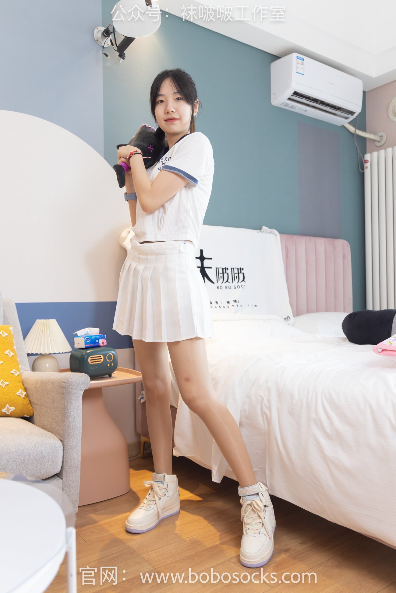 图片[42]-[BoBoSocks袜啵啵]NO.096 小甜豆-板鞋、白棉袜、油亮肉丝[145P] – 速更版-美库