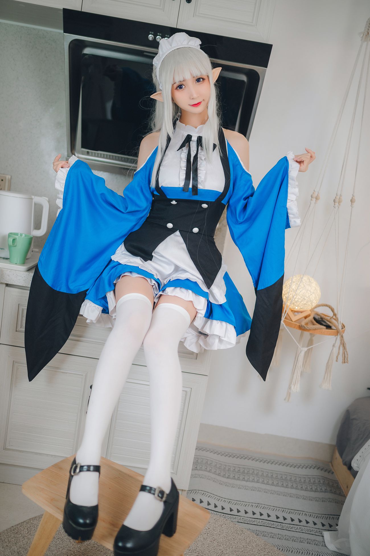 图片[24]-贝儿酱Miki – 艾米莉亚女仆 [29P] – 速更版-美库