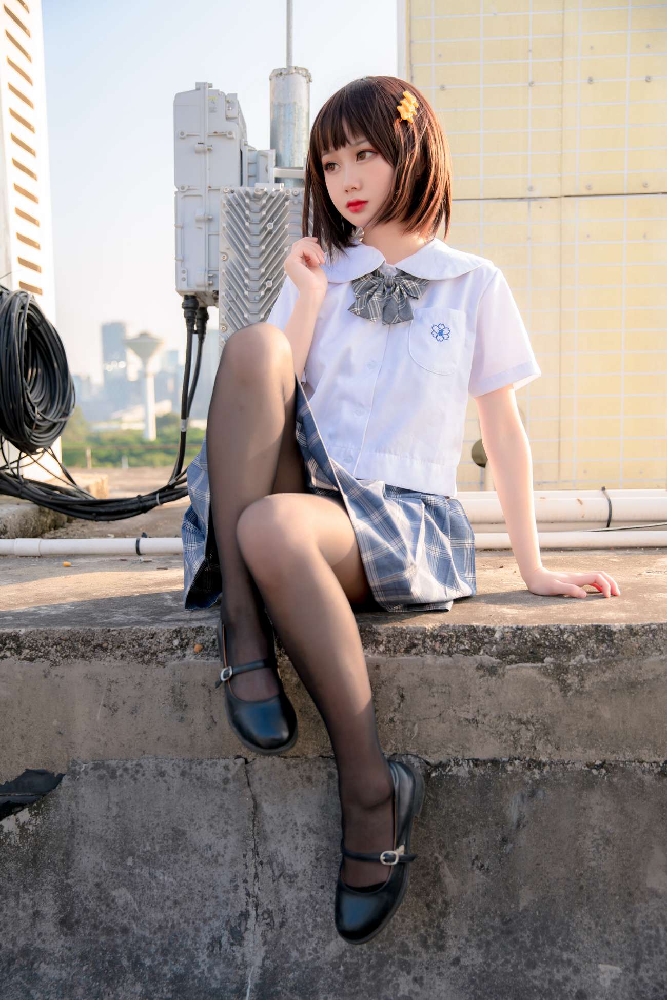 图片[17]-您的蛋蛋 – 天台JK[22P] – 速更版-美库