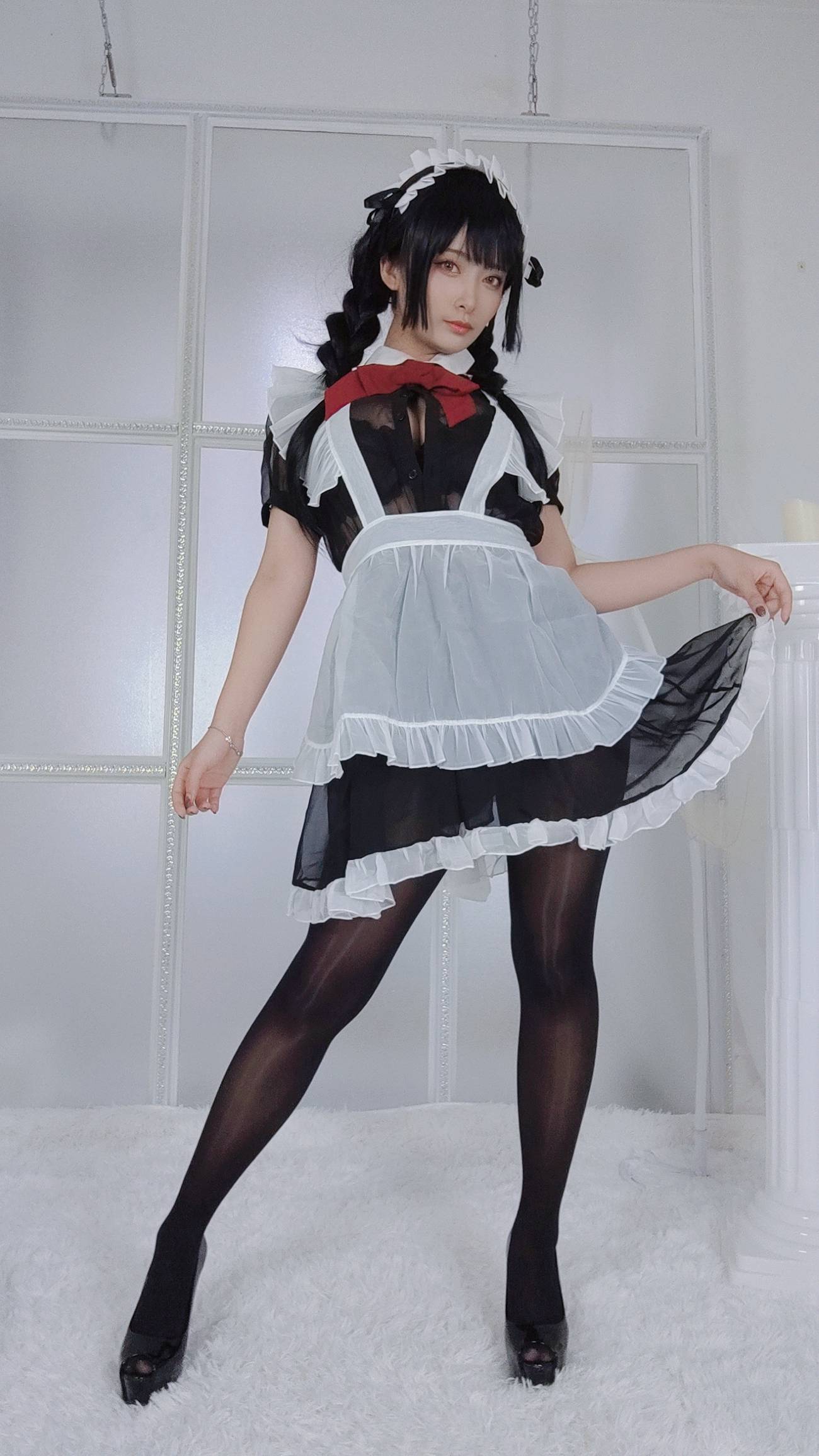 图片[11]-动漫博主洛璃LoLiSAMA – 黑丝女仆 [32P] – 速更版-美库