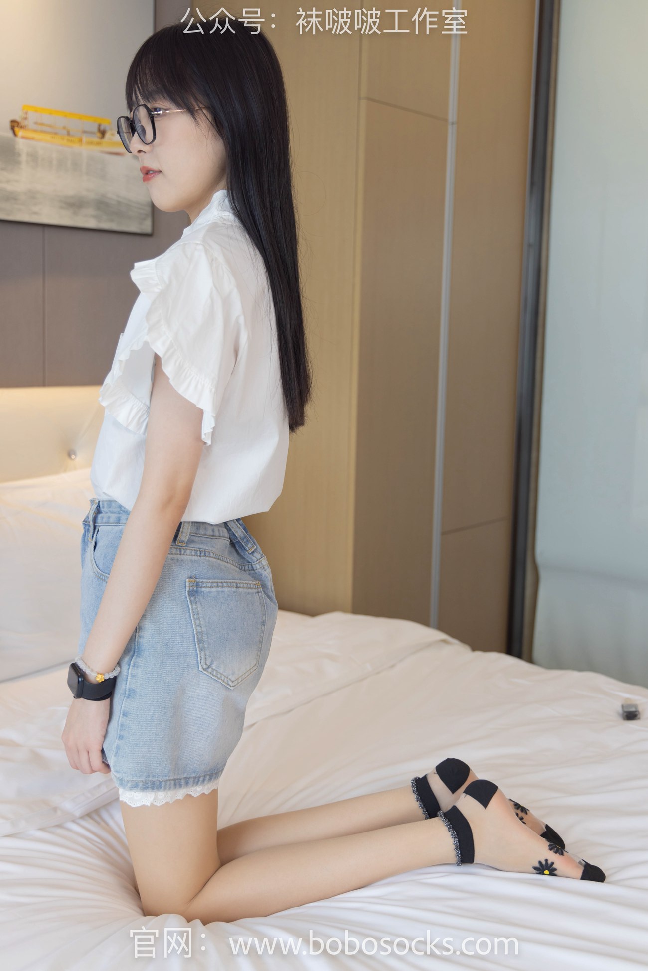 图片[48]-[BoBoSocks袜啵啵]NO.097 稚予-板鞋、玻璃丝短袜、肉丝[140P] – 速更版-美库