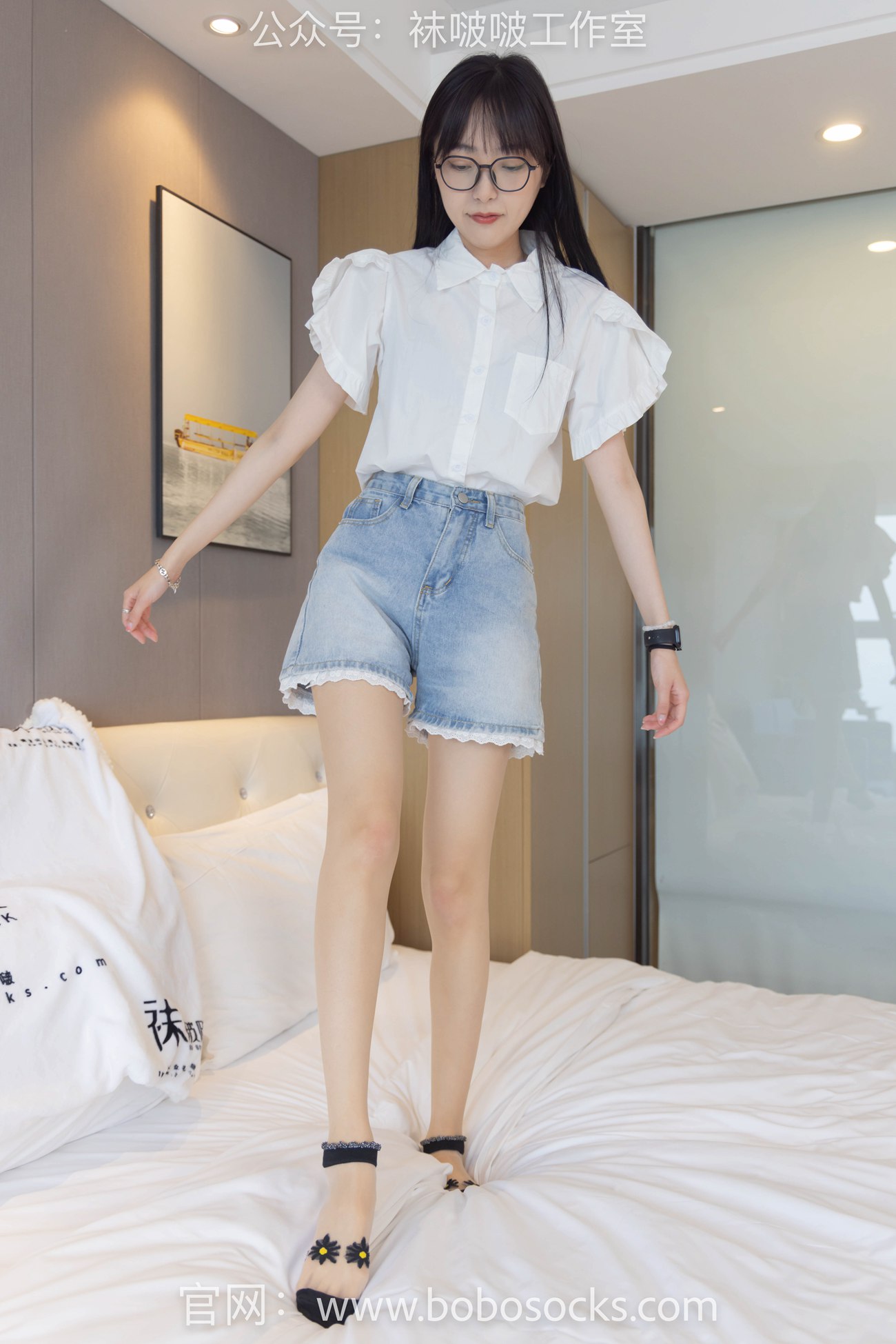 图片[61]-[BoBoSocks袜啵啵]NO.097 稚予-板鞋、玻璃丝短袜、肉丝[140P] – 速更版-美库