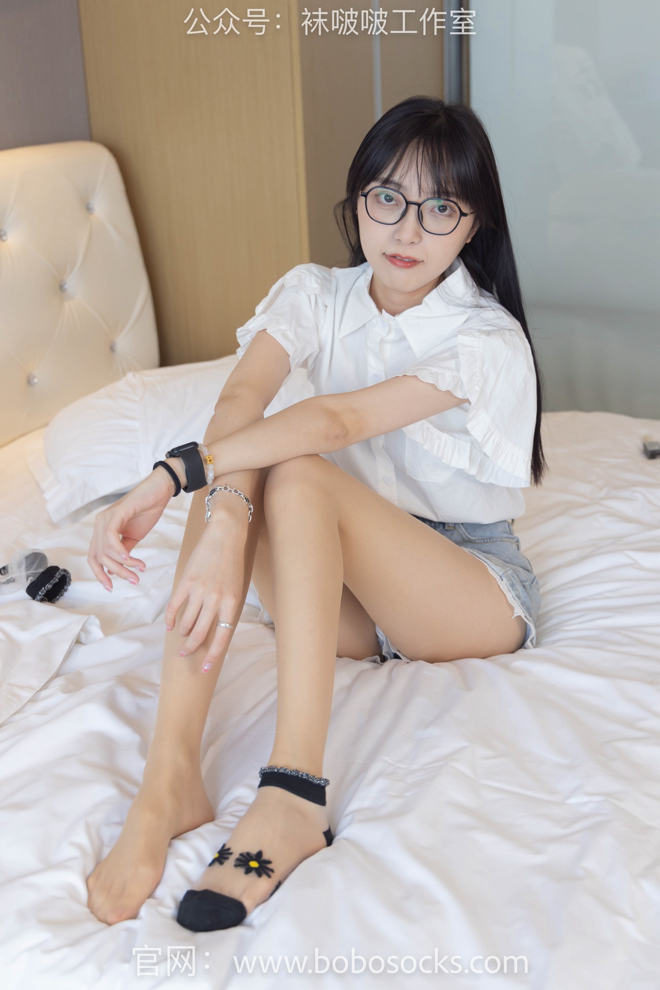 图片[95]-[BoBoSocks袜啵啵]NO.097 稚予-板鞋、玻璃丝短袜、肉丝[140P] – 速更版-美库