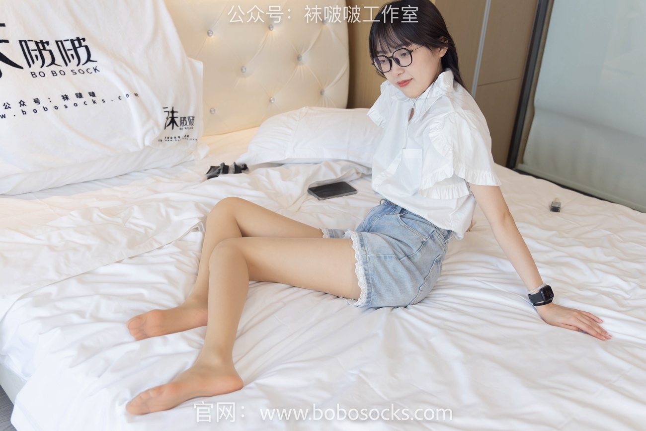 图片[107]-[BoBoSocks袜啵啵]NO.097 稚予-板鞋、玻璃丝短袜、肉丝[140P] – 速更版-美库