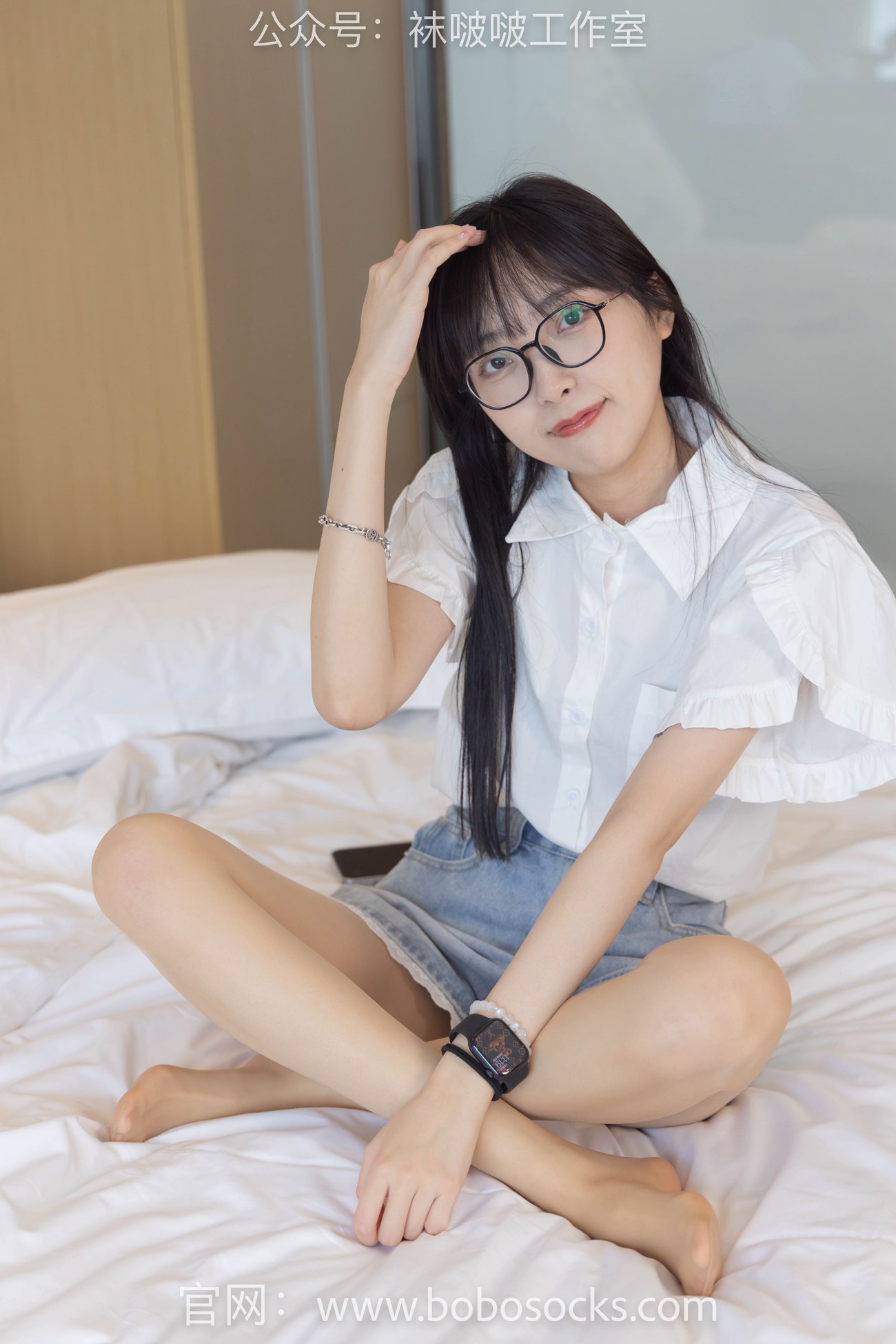 图片[112]-[BoBoSocks袜啵啵]NO.097 稚予-板鞋、玻璃丝短袜、肉丝[140P] – 速更版-美库