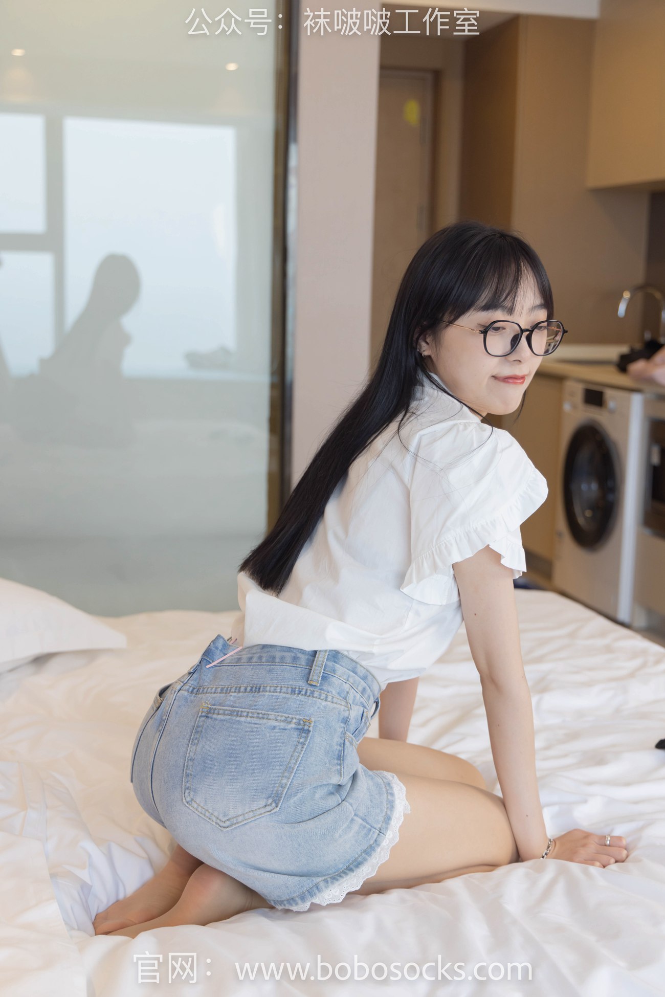 图片[125]-[BoBoSocks袜啵啵]NO.097 稚予-板鞋、玻璃丝短袜、肉丝[140P] – 速更版-美库