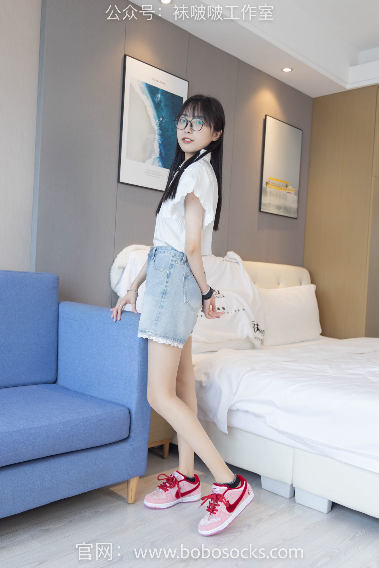 图片[135]-[BoBoSocks袜啵啵]NO.097 稚予-板鞋、玻璃丝短袜、肉丝[140P] – 速更版-美库