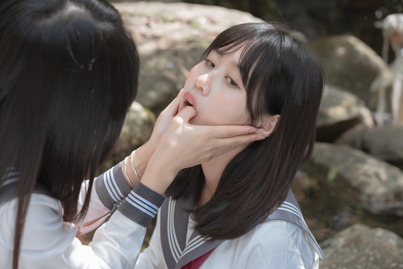 图片[23]-萌芽儿o0- 请叫我若生 小溪JK百合[60P] – 速更版-美库